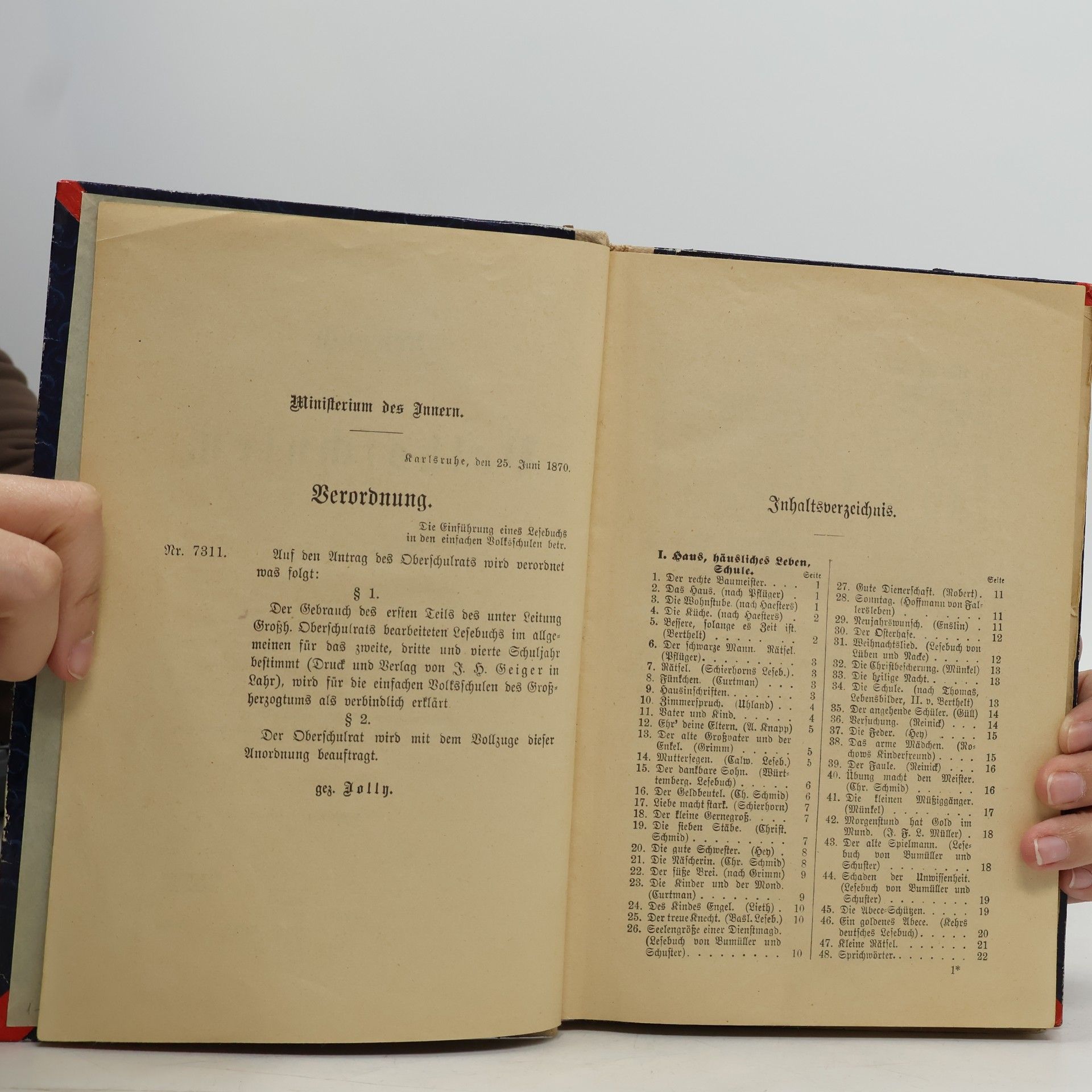 Autorenkollektiv Lesebuch für Volksschulen I.