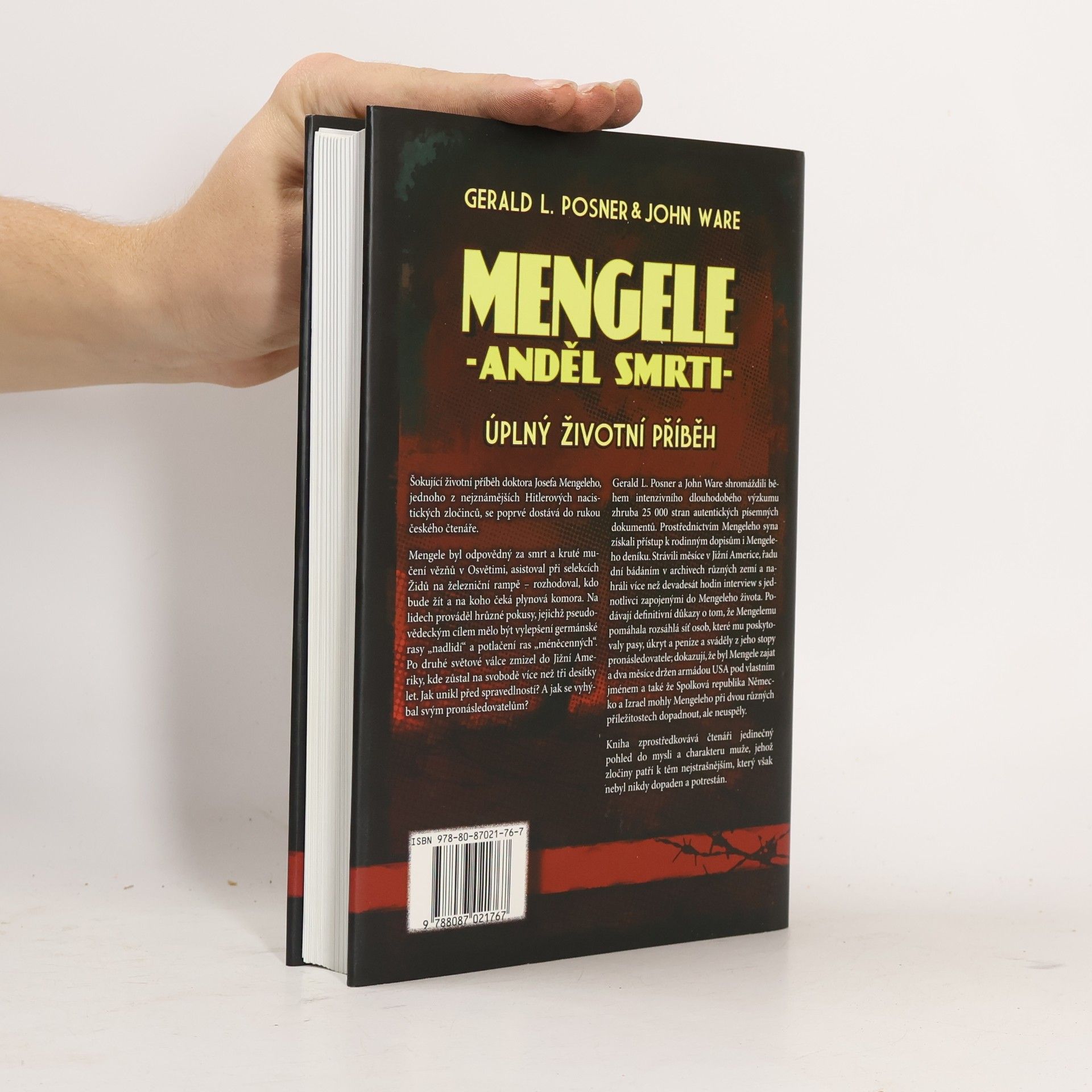 Gerald Posner Mengele - anděl smrti