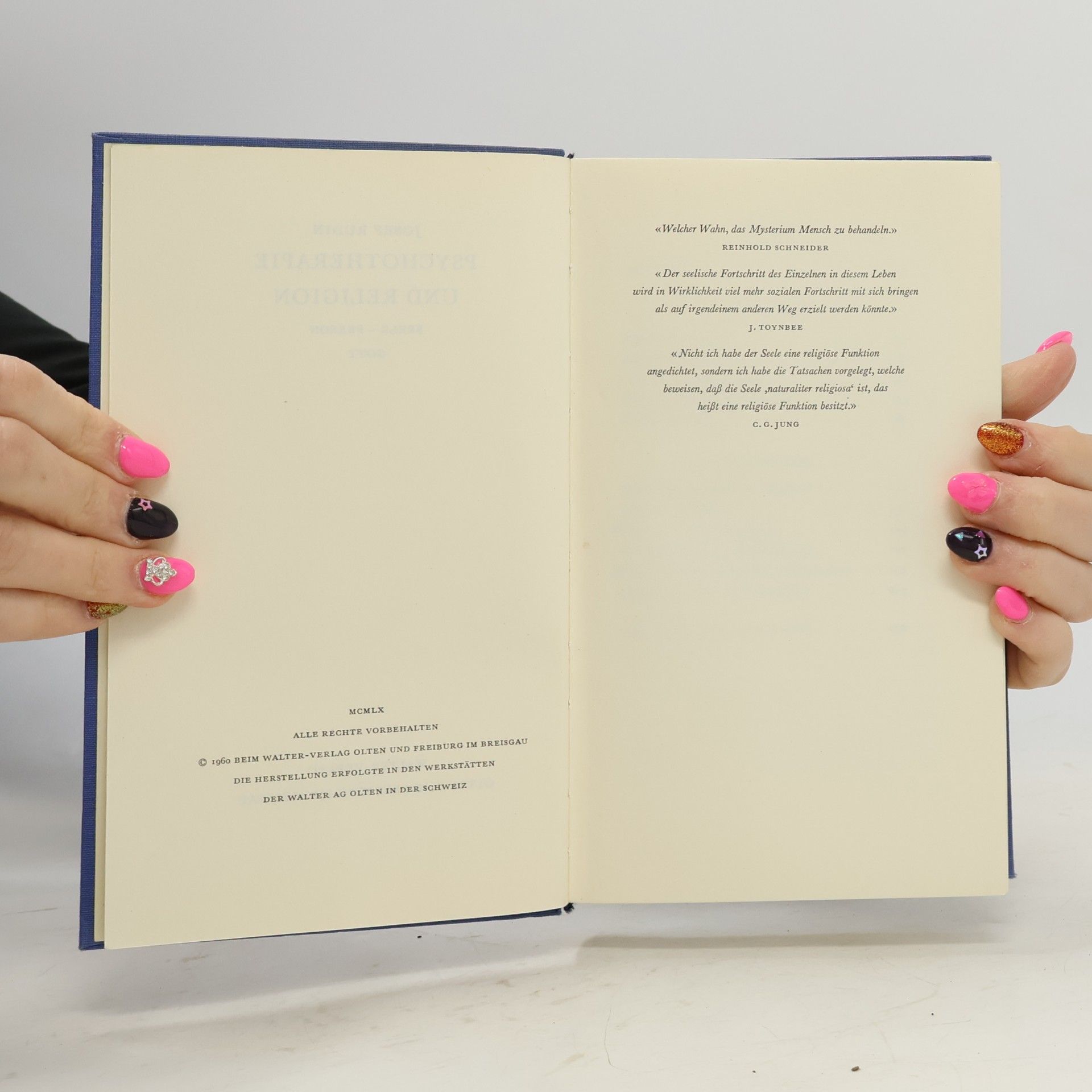 Josef Rudin Psychotherapie und Religion