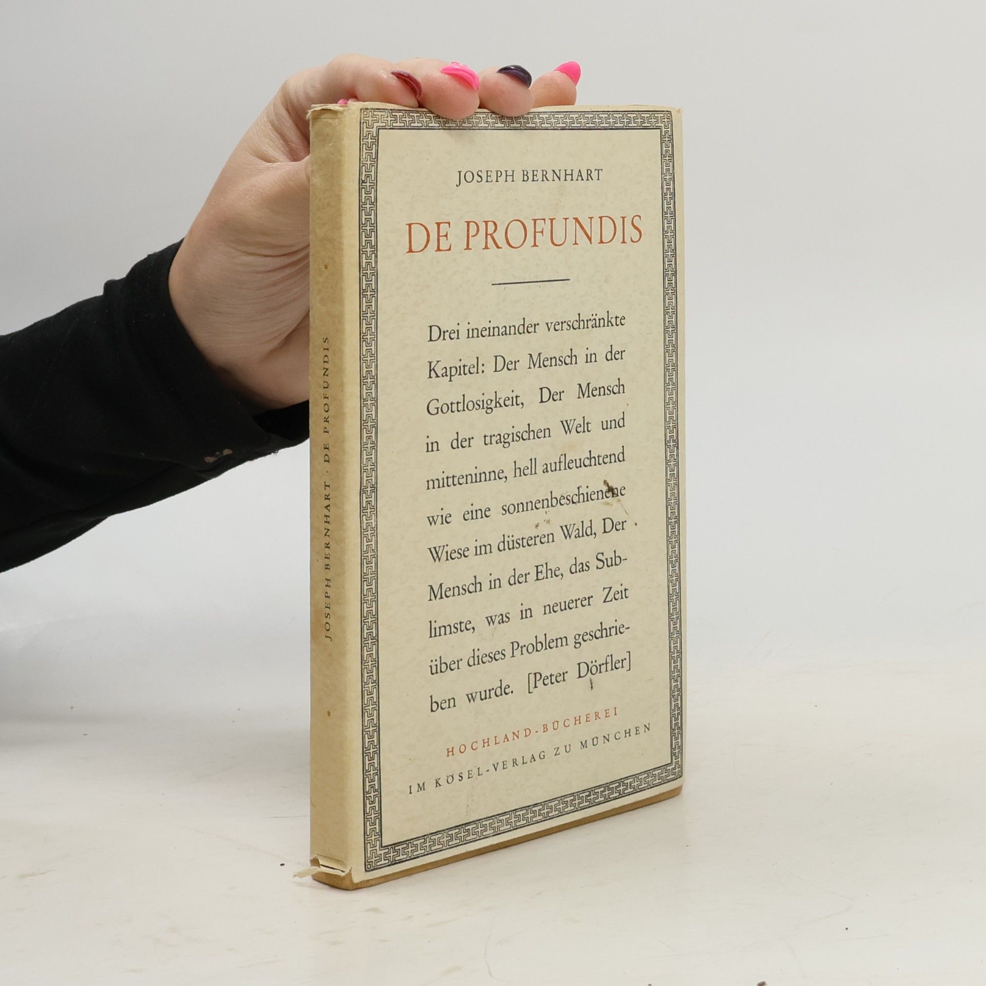 De Profundis