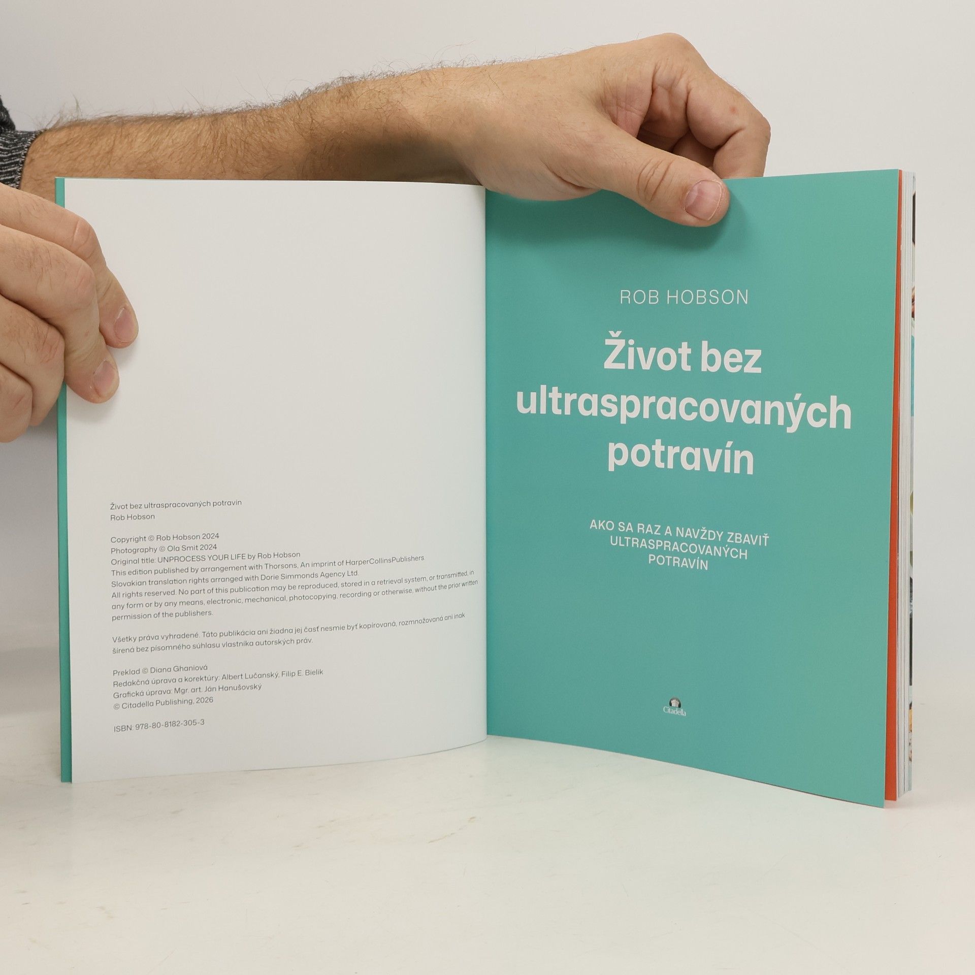 Rob Hobson Život bez ultraspracovaných potravín