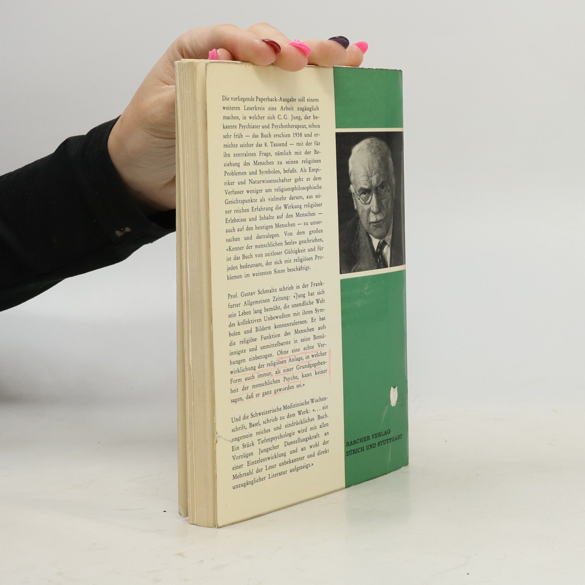 Carl Gustav Jung Psychologie und Religion