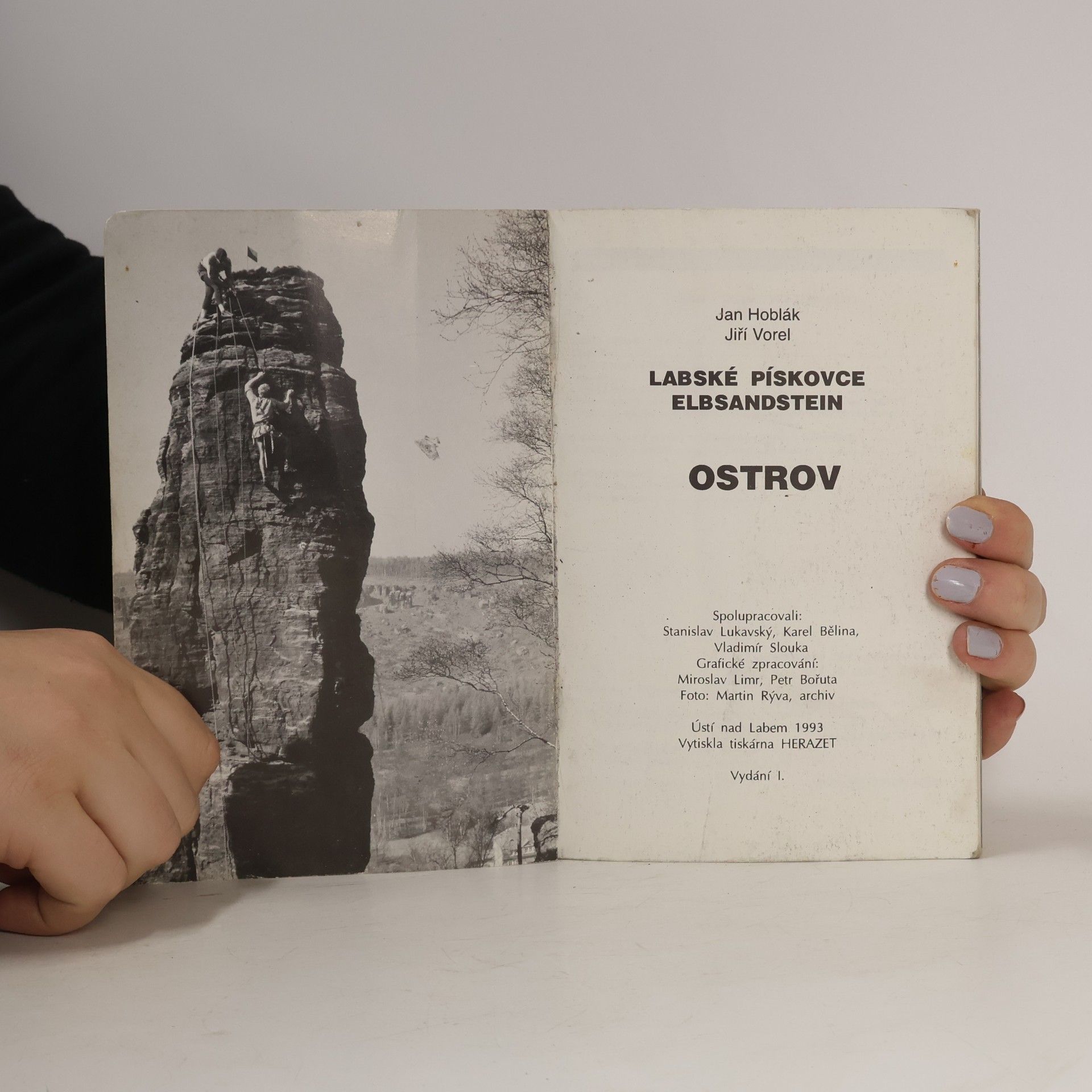 Jan Hoblák Ostrov : Lezecký průvodce