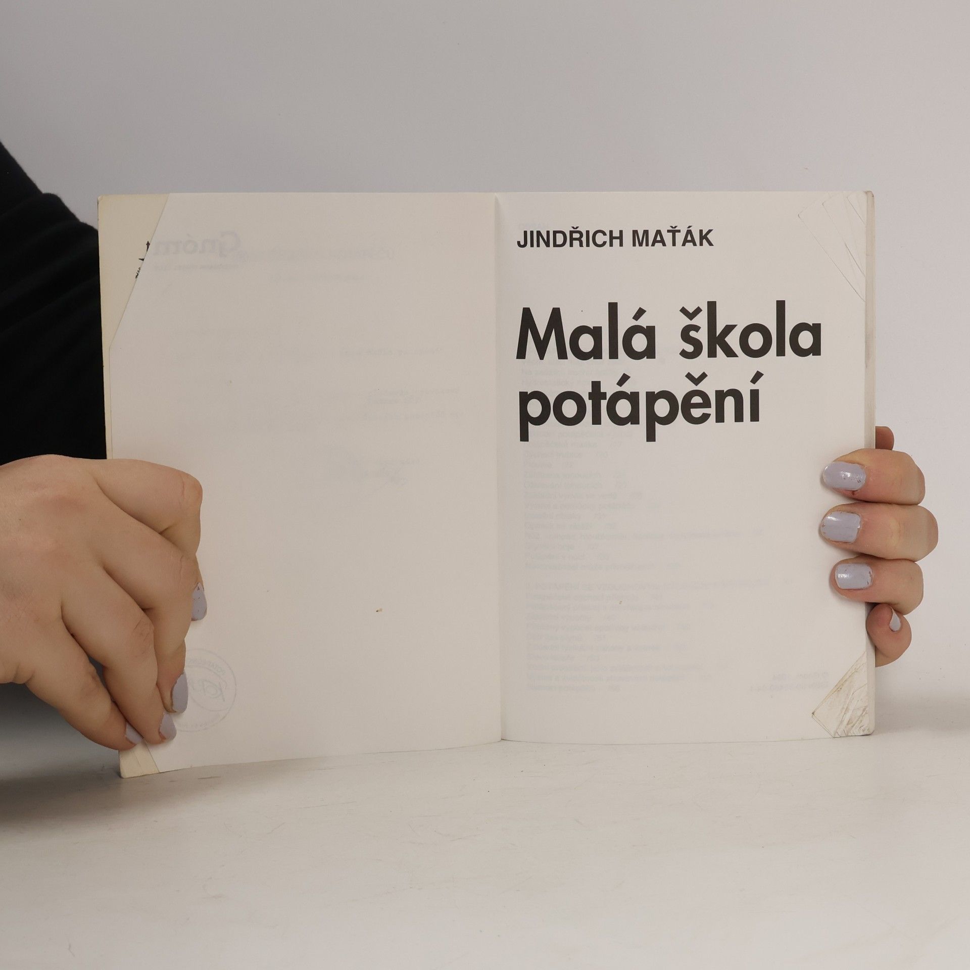 Jindřich Maťák Malá škola potápění