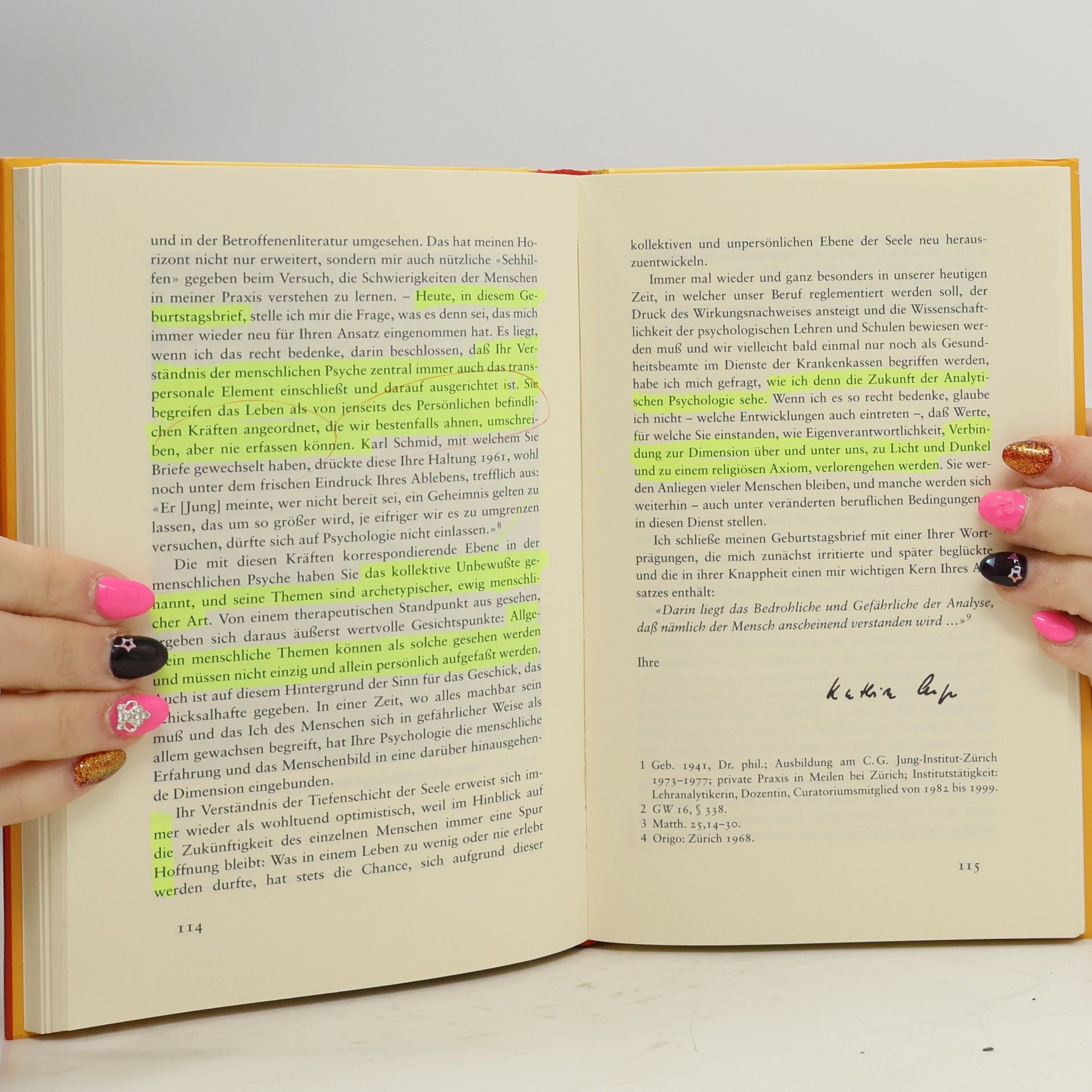 Marianne Schiess Lieber C.G. Jung