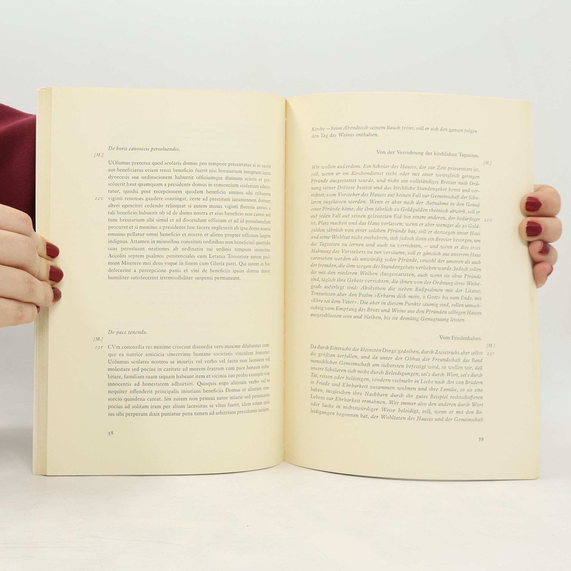 Johannes Kerer Statuta Collegii Sapientiae 1497. 1-2