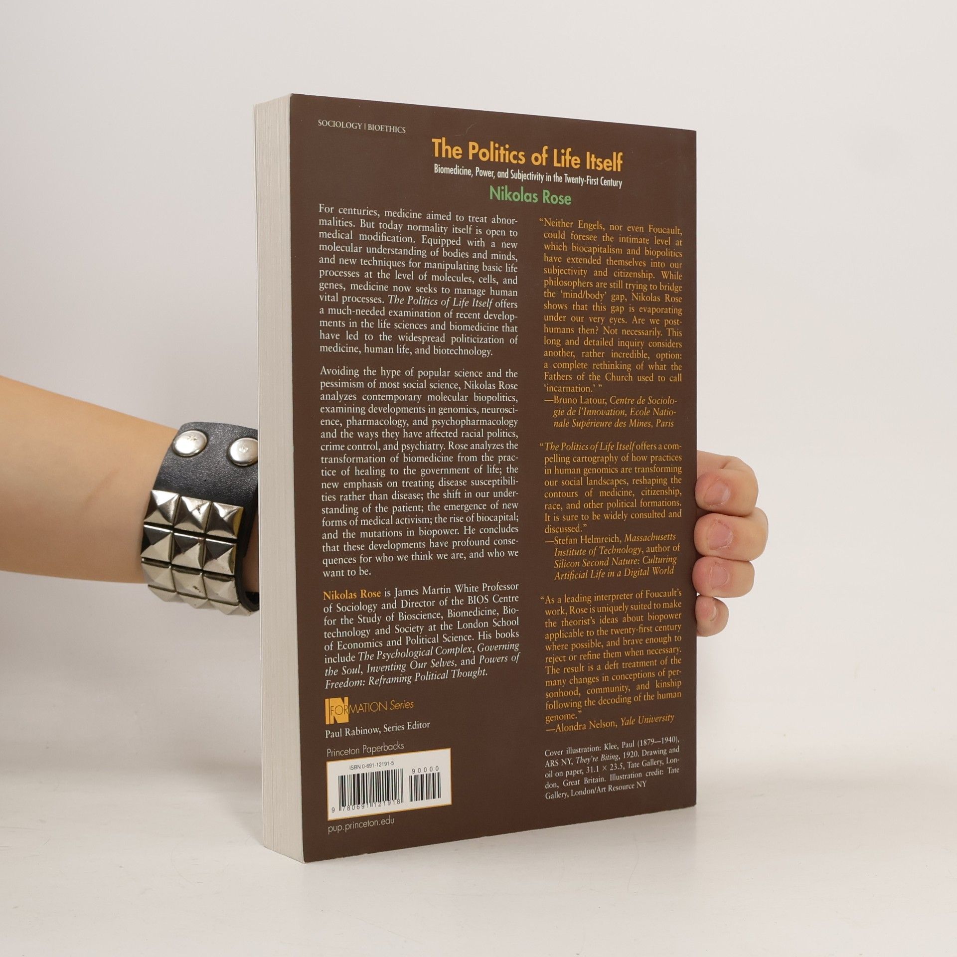 Nikolas Rose The Politics of Life Itself