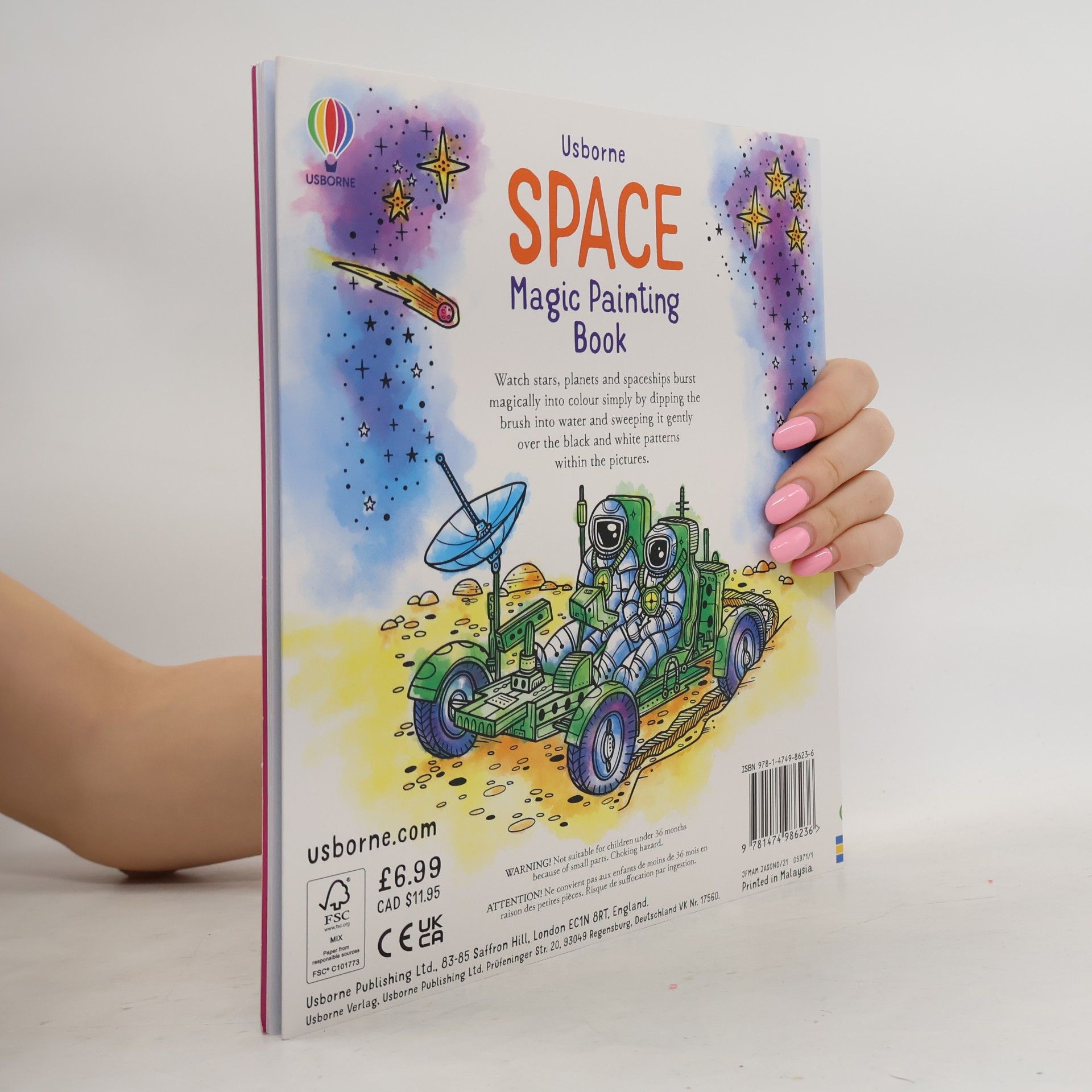 Abigail Wheatley Space Magic Painting Book
