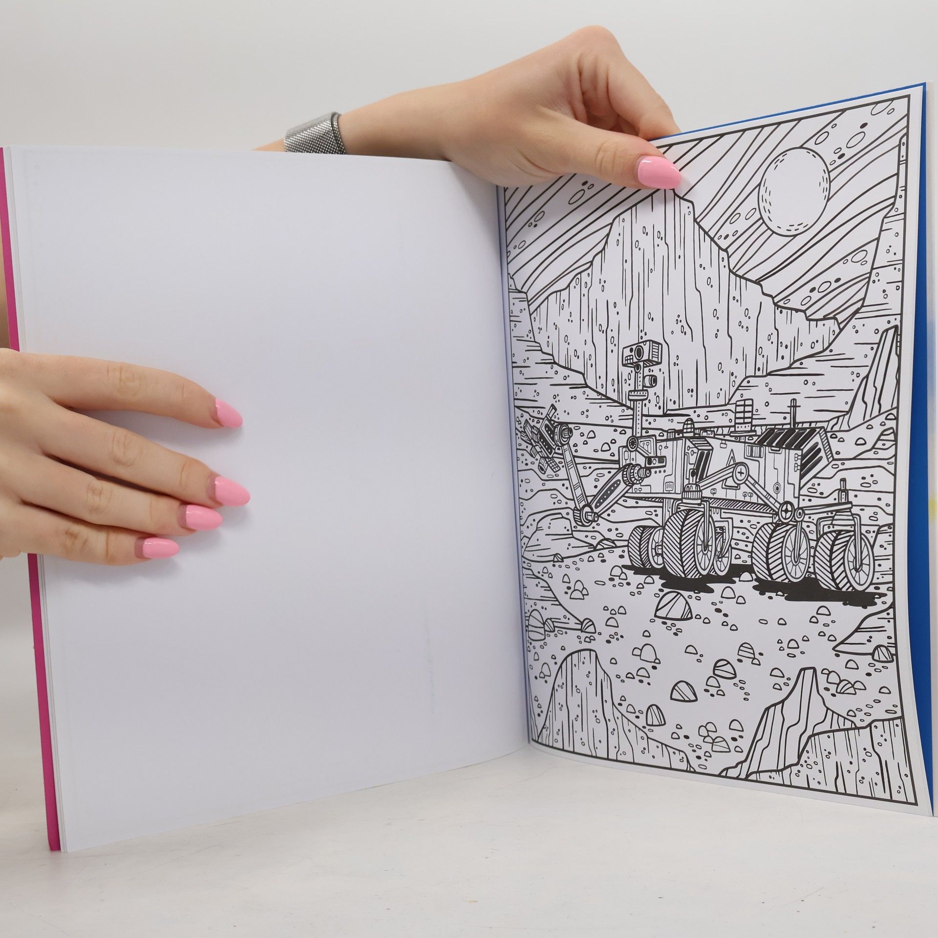 Abigail Wheatley Space Magic Painting Book