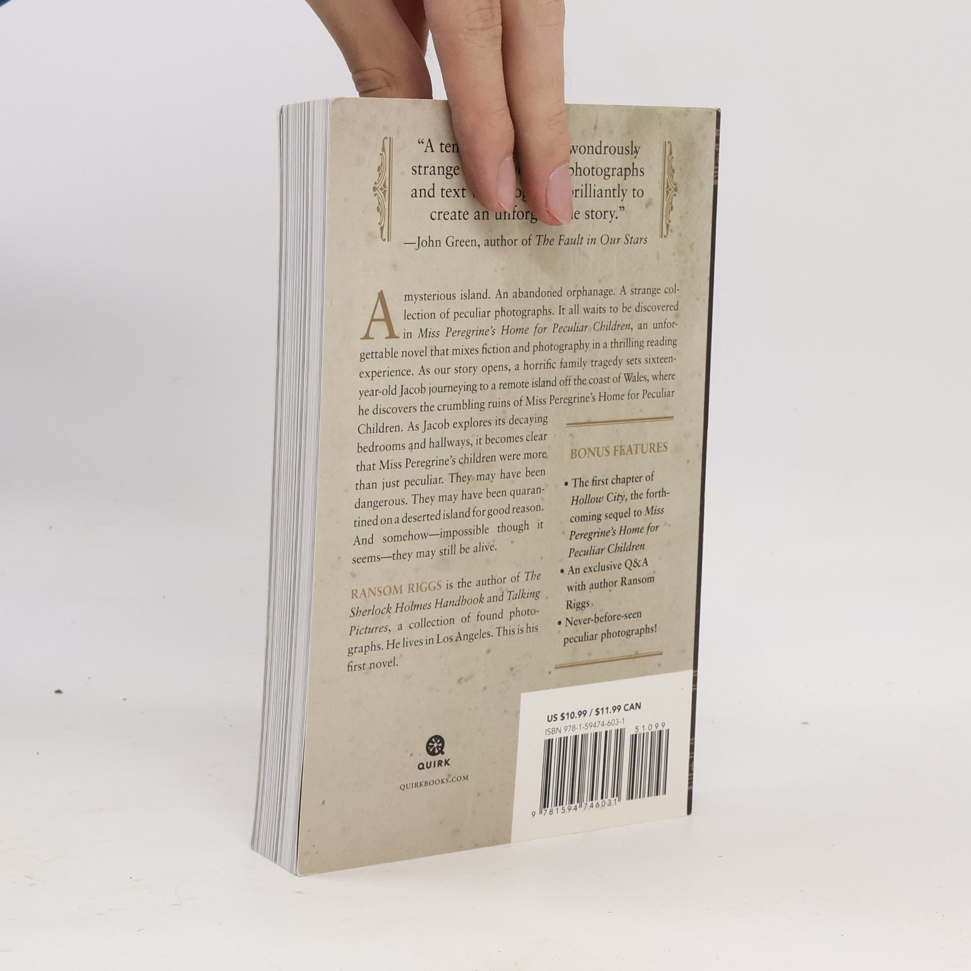 Ransom Riggs Miss Peregrine's Home for Peculiar Children