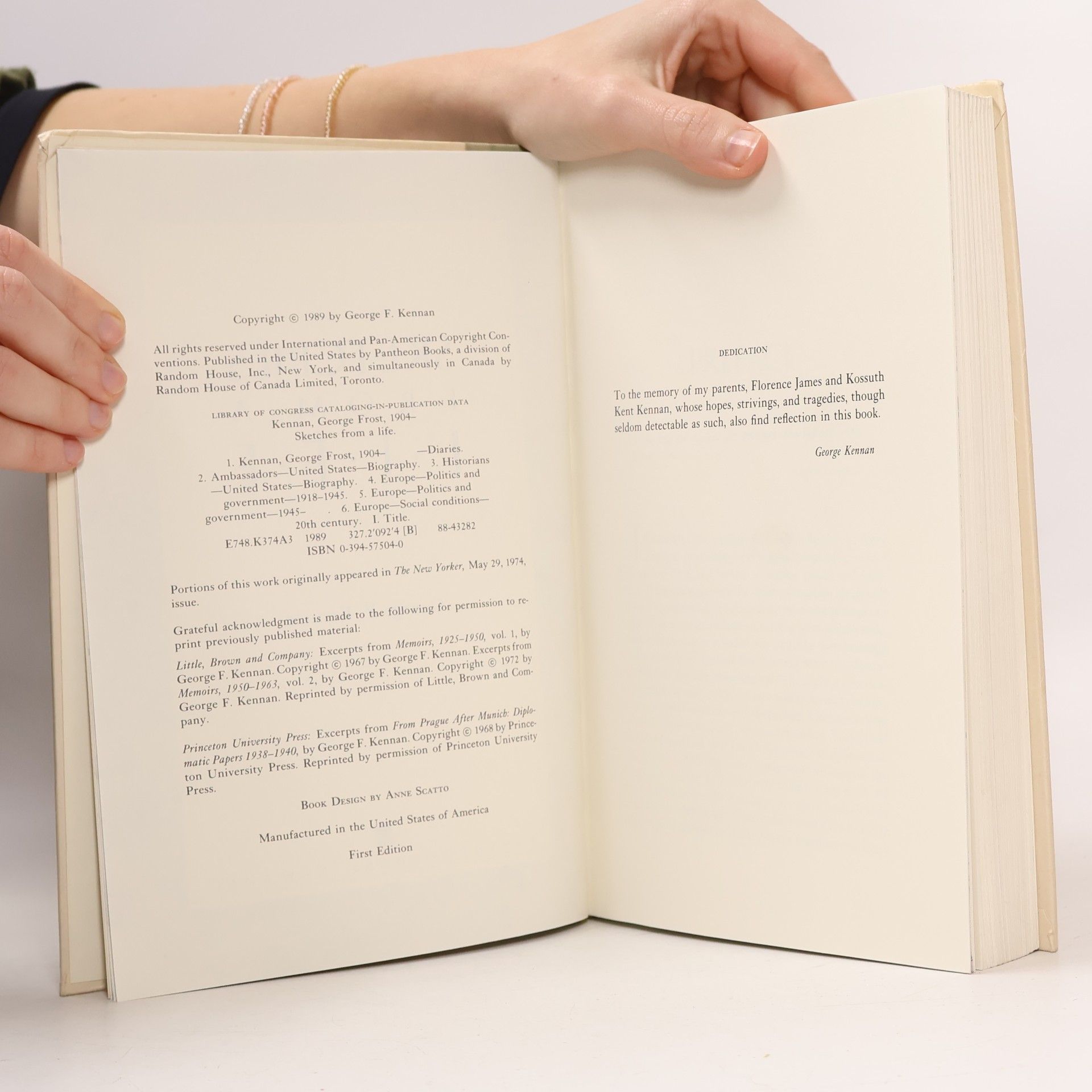 George Kennan Sketches from a Life