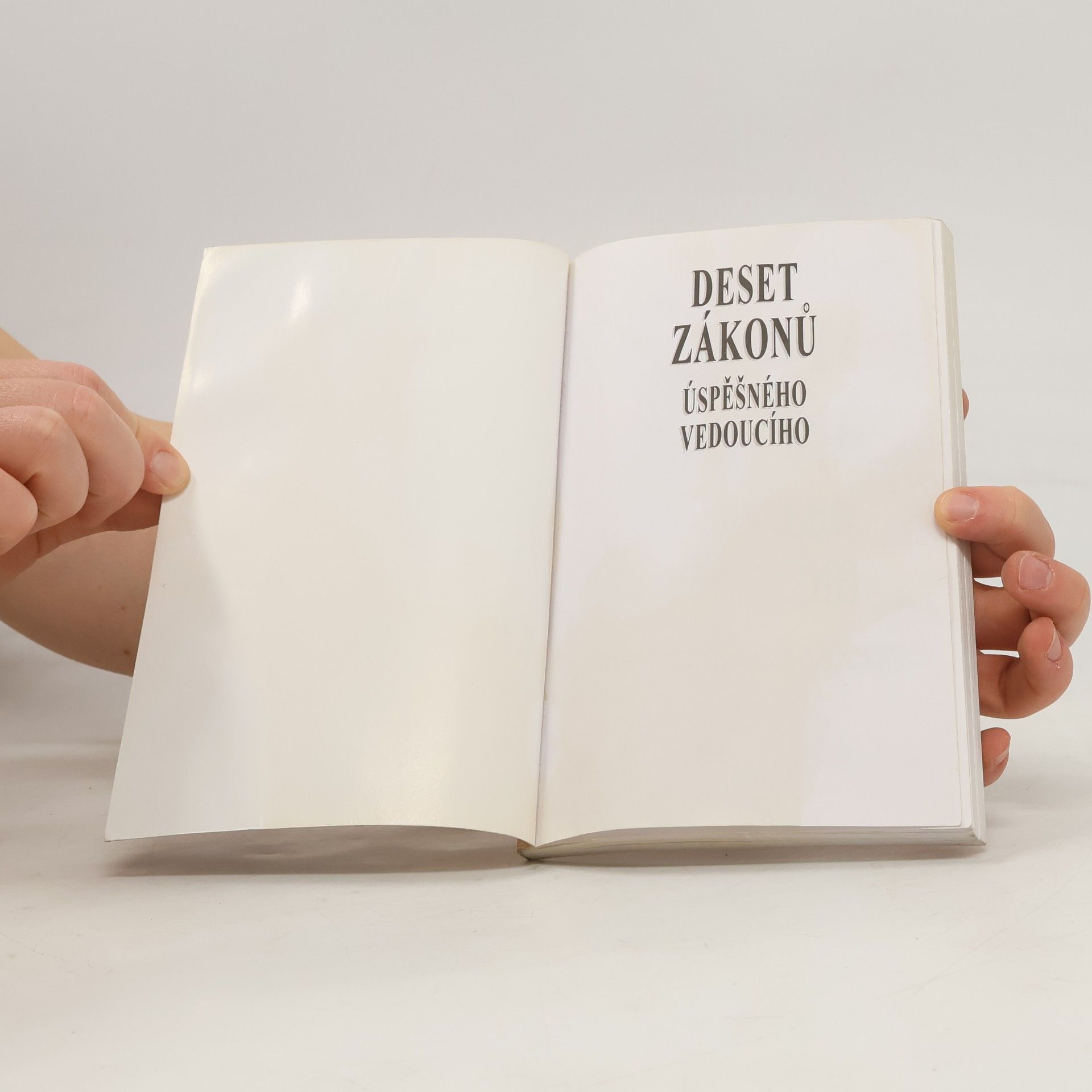 Bill Newman Deset zákonů úspěšného vedoucího