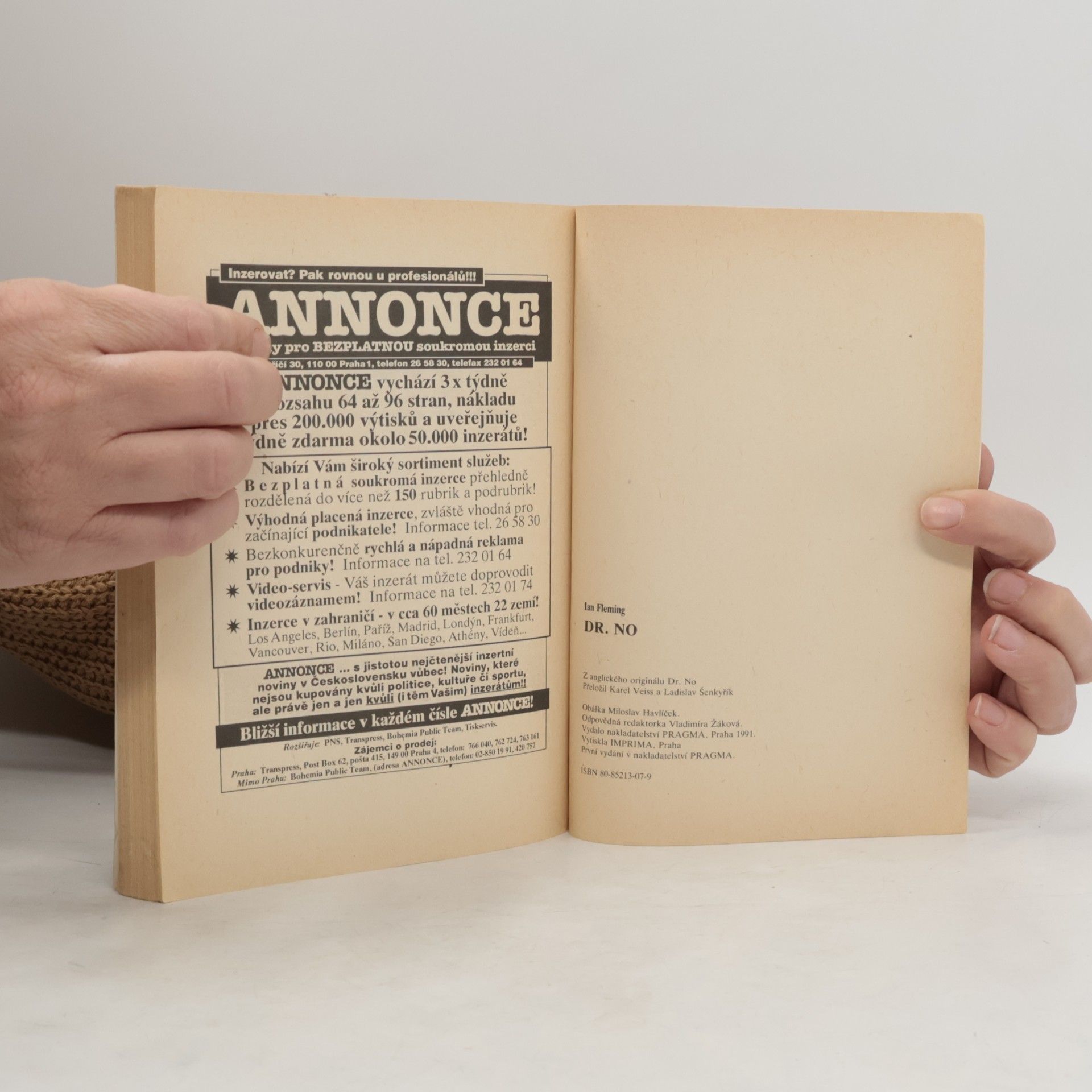 Ian Fleming Dr. No. James Bond - agent 007