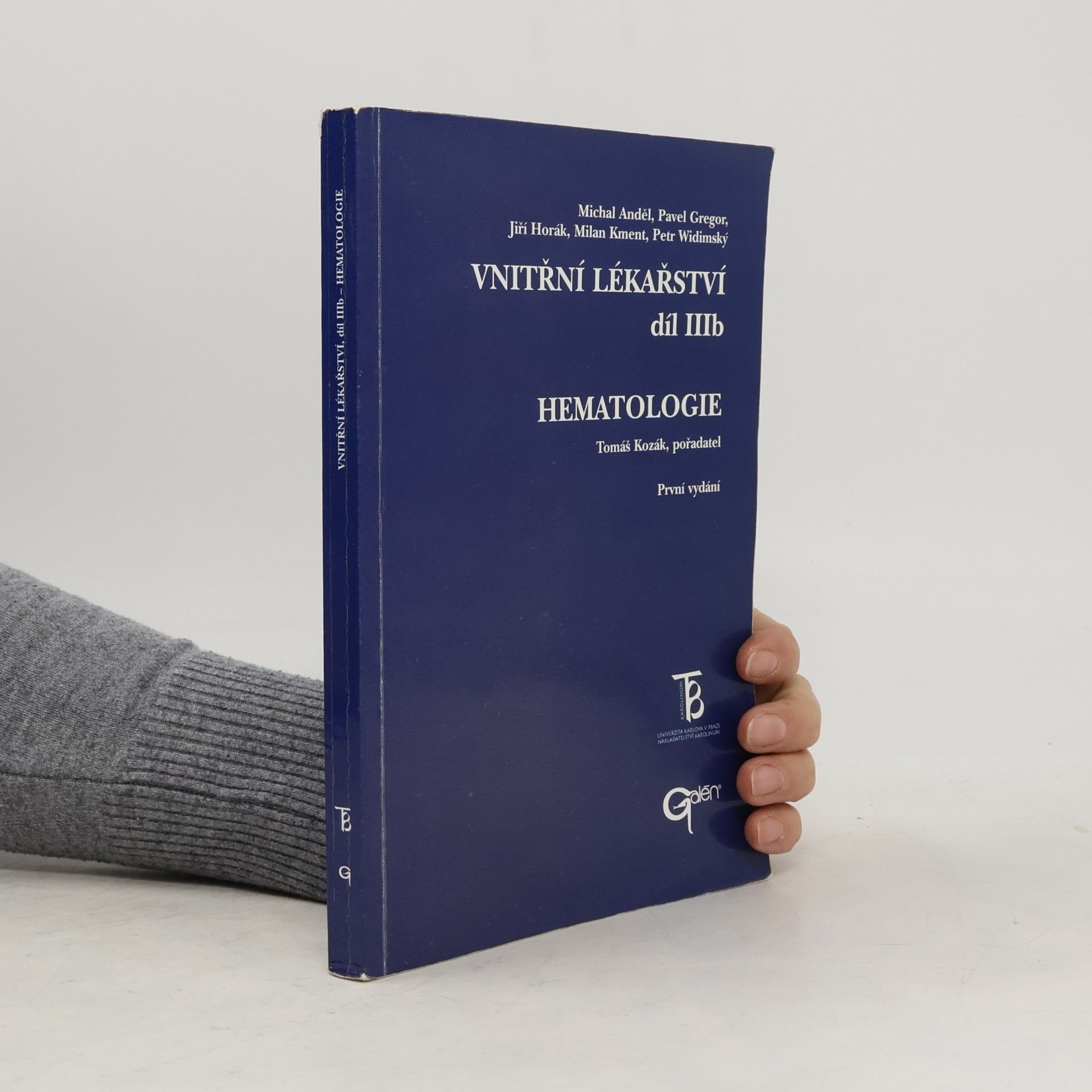 Vnitřní lékařství, díl IIIb: Hematologie