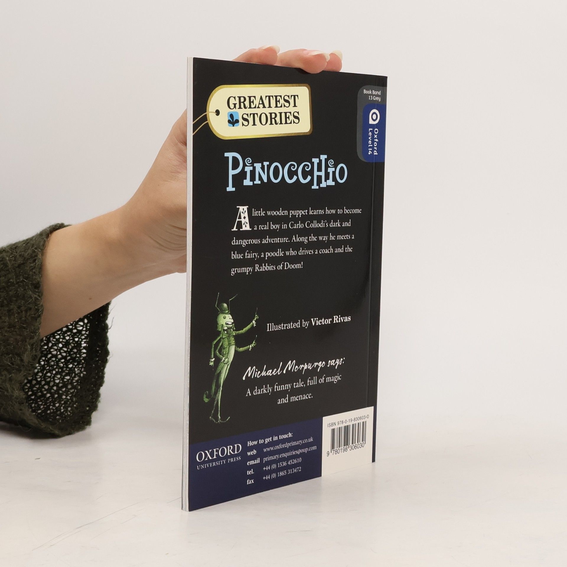 Michael Morpurgo Greatest Stories: Pinocchio, Level 14