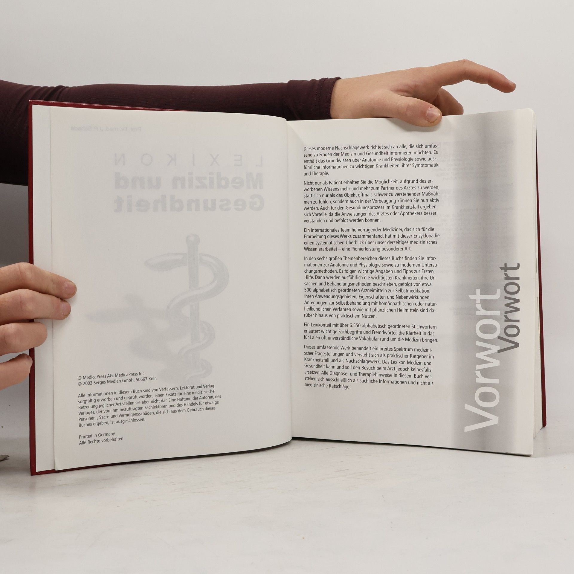 Johannes Petrus Schade Lexikon Medizin und Gesundheit