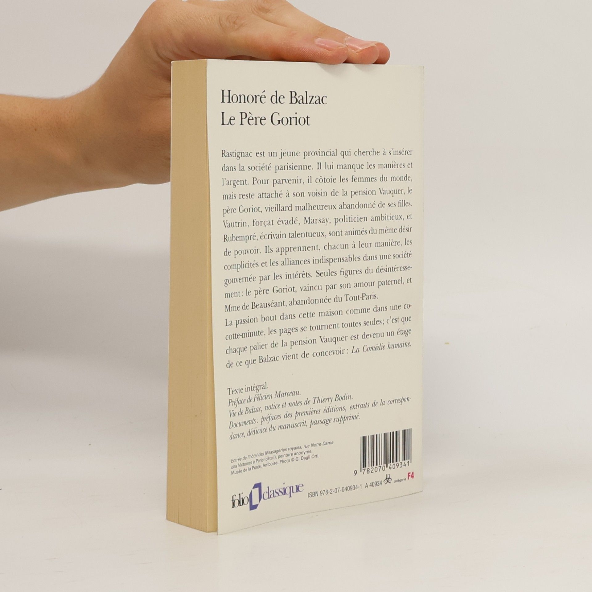 Honoré de Balzac Le père Goriot