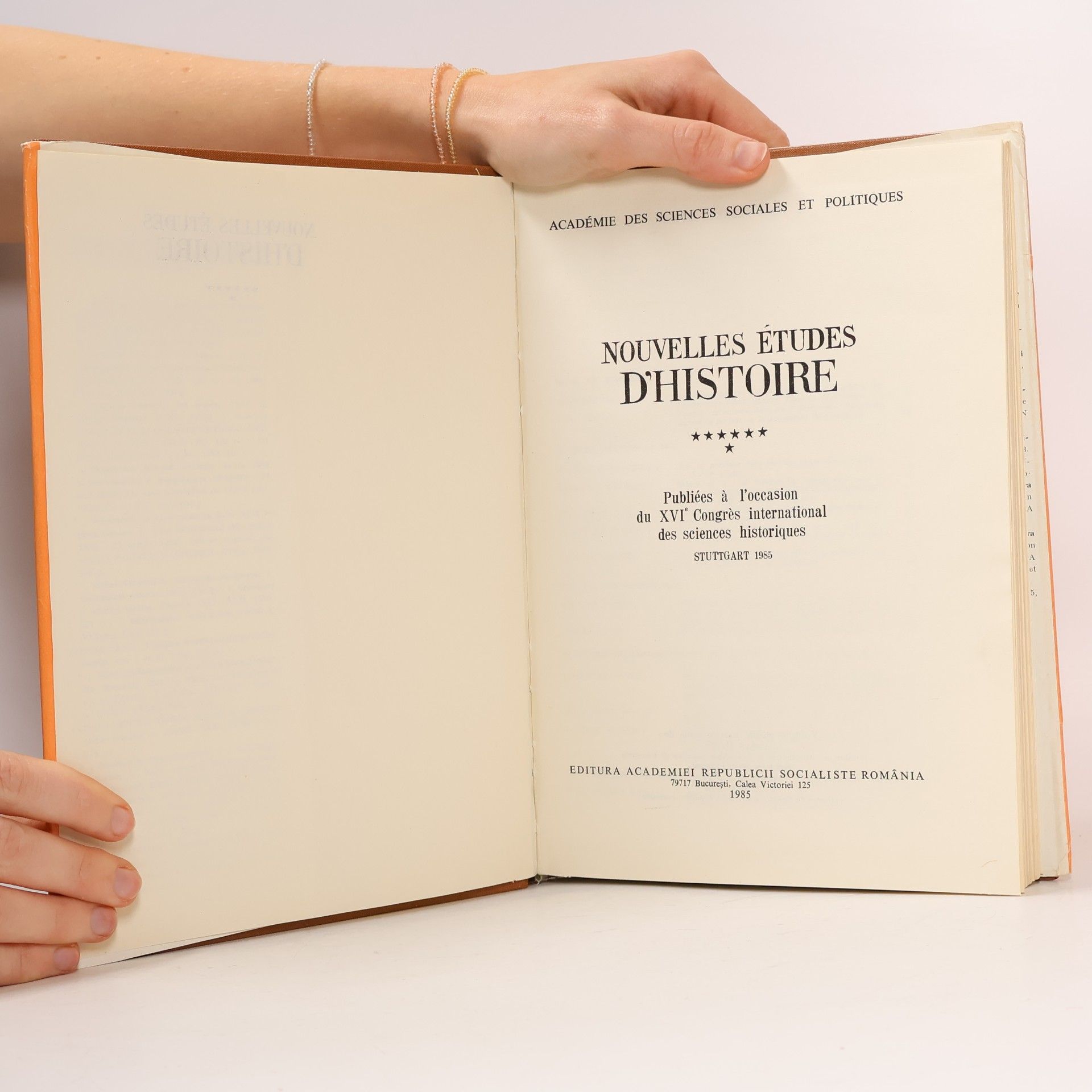 Various authors Nouvelles études d'histoire