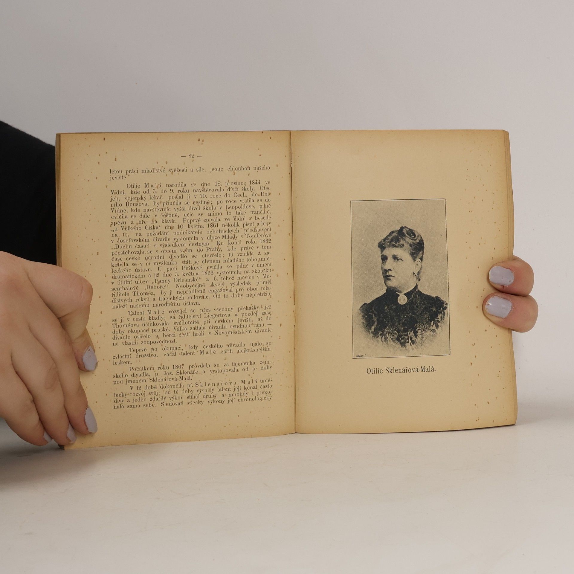 Juc. Al. Šl. Czesaný. Památník českých divadel