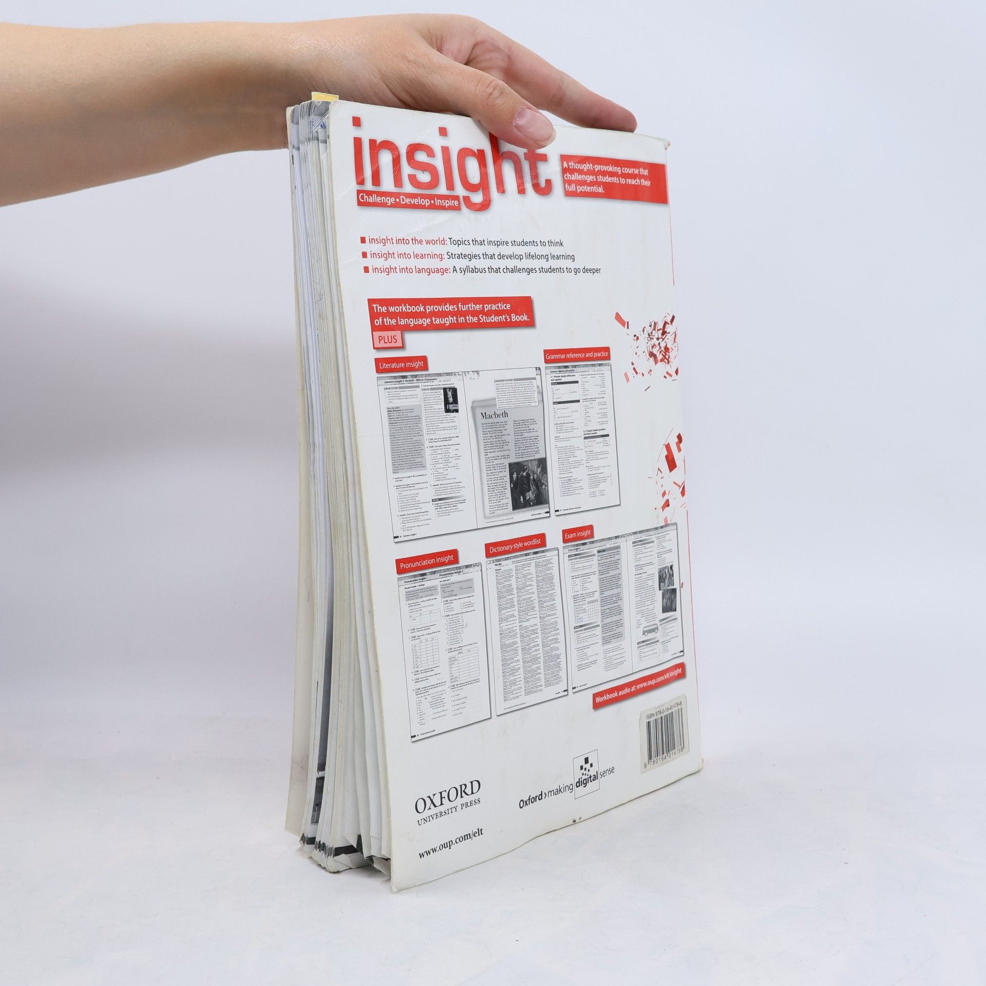 Kate Haywood Insight Elementary Workbook with Online Practice