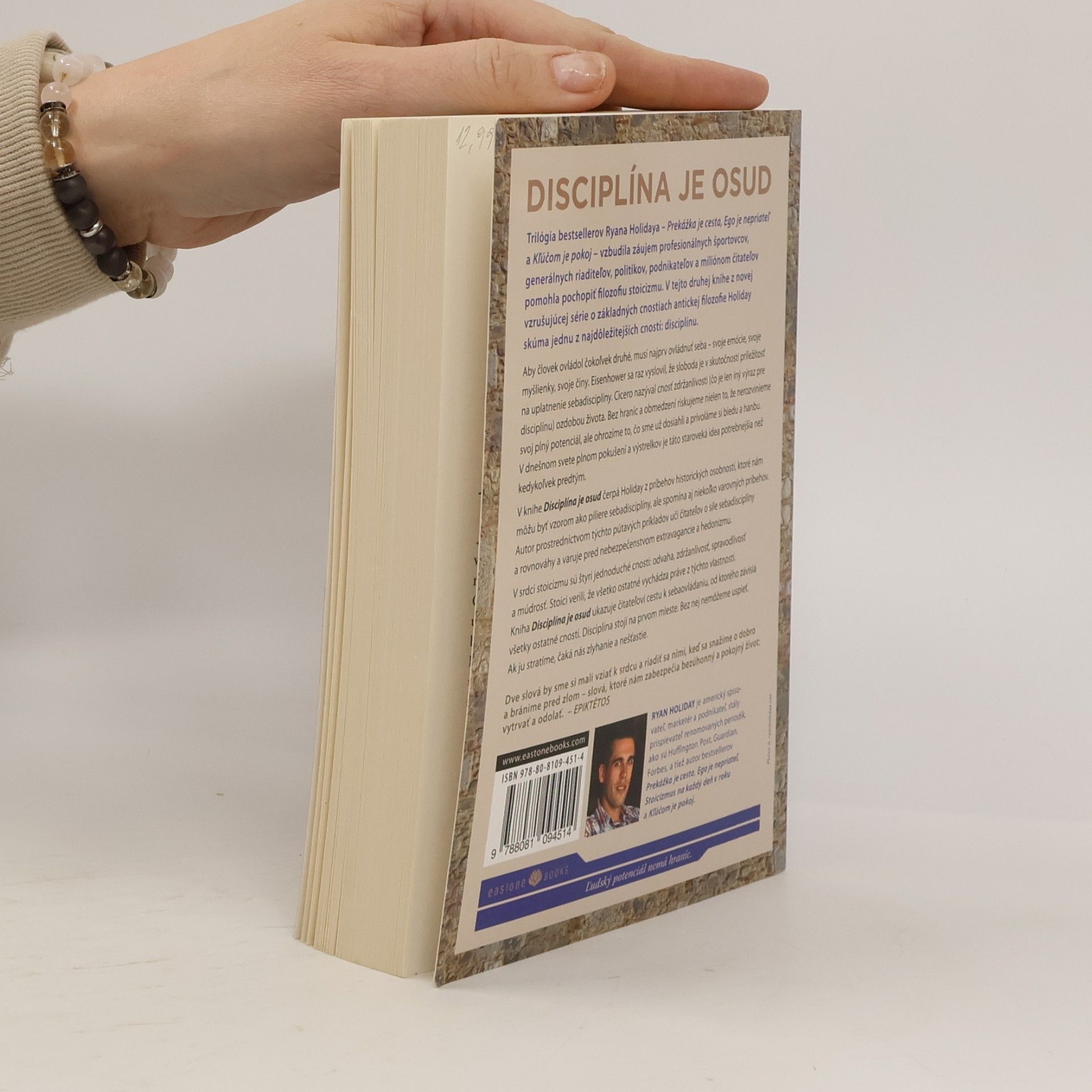 Ryan Holiday Disciplína je osud