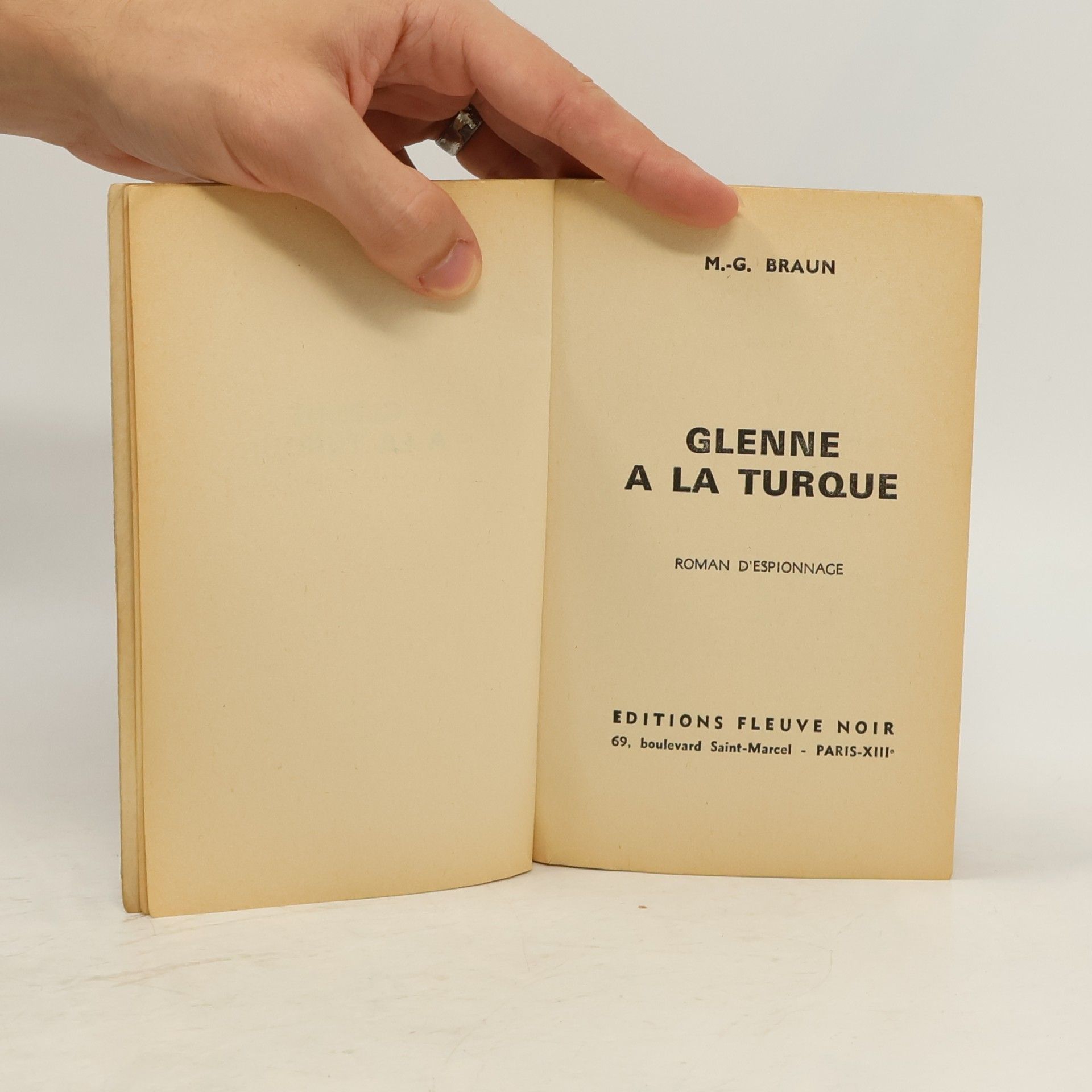 M.-G. Braun Glenne à la Turque