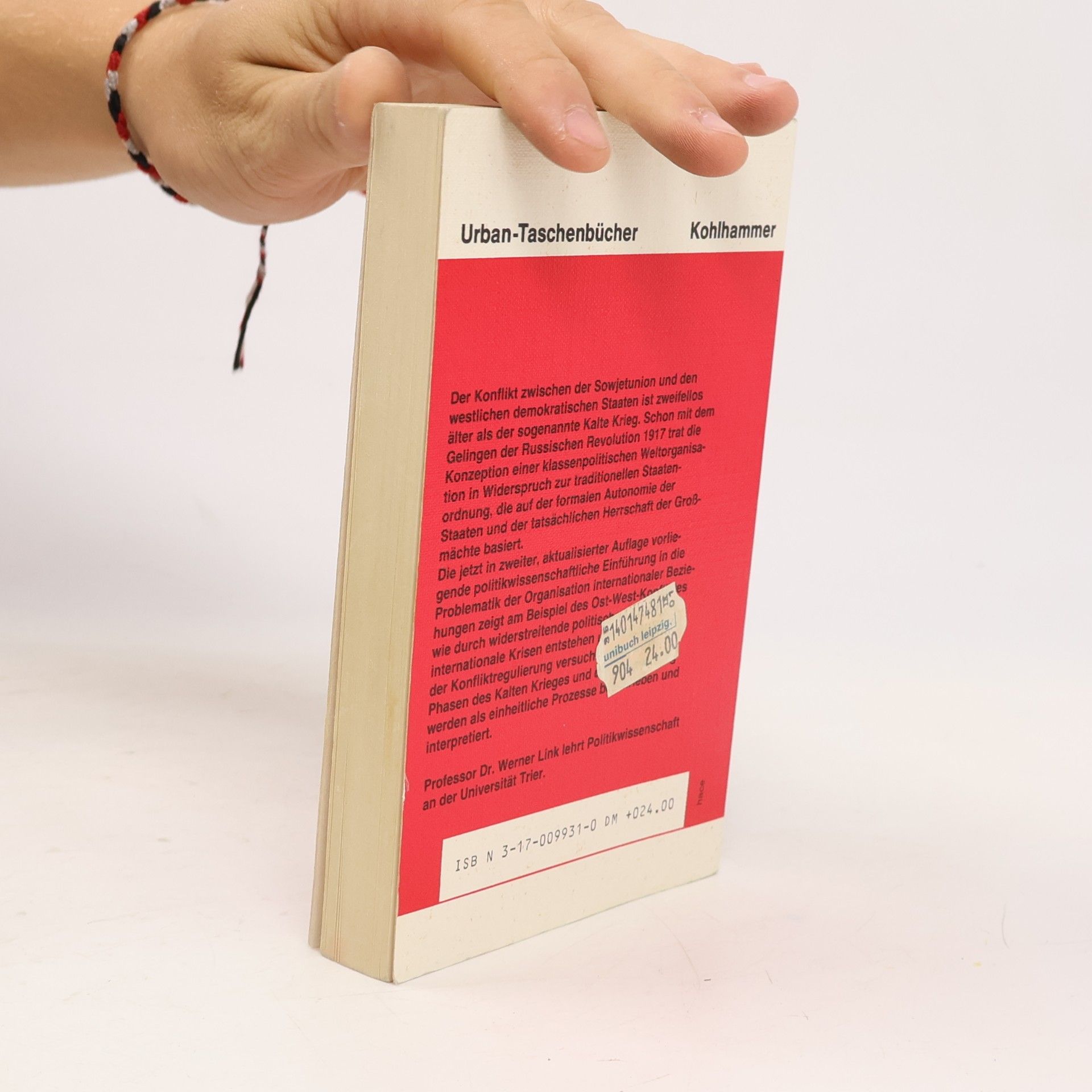 Werner Link Urban-Taschenbücher - 329: Der Ost-West-Konflikt