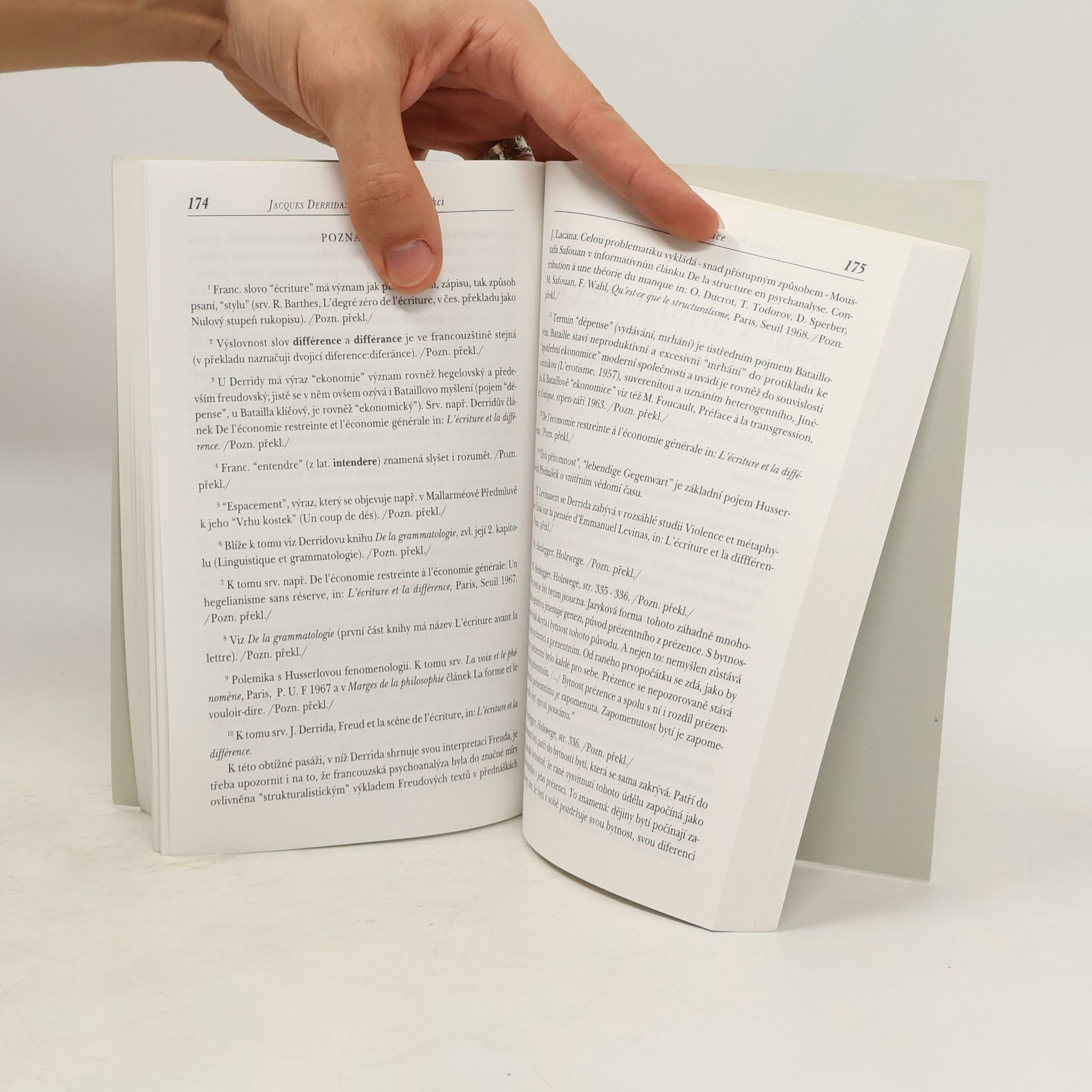 Jacques Derrida Texty k dekonstrukci: Práce z let 1967-72