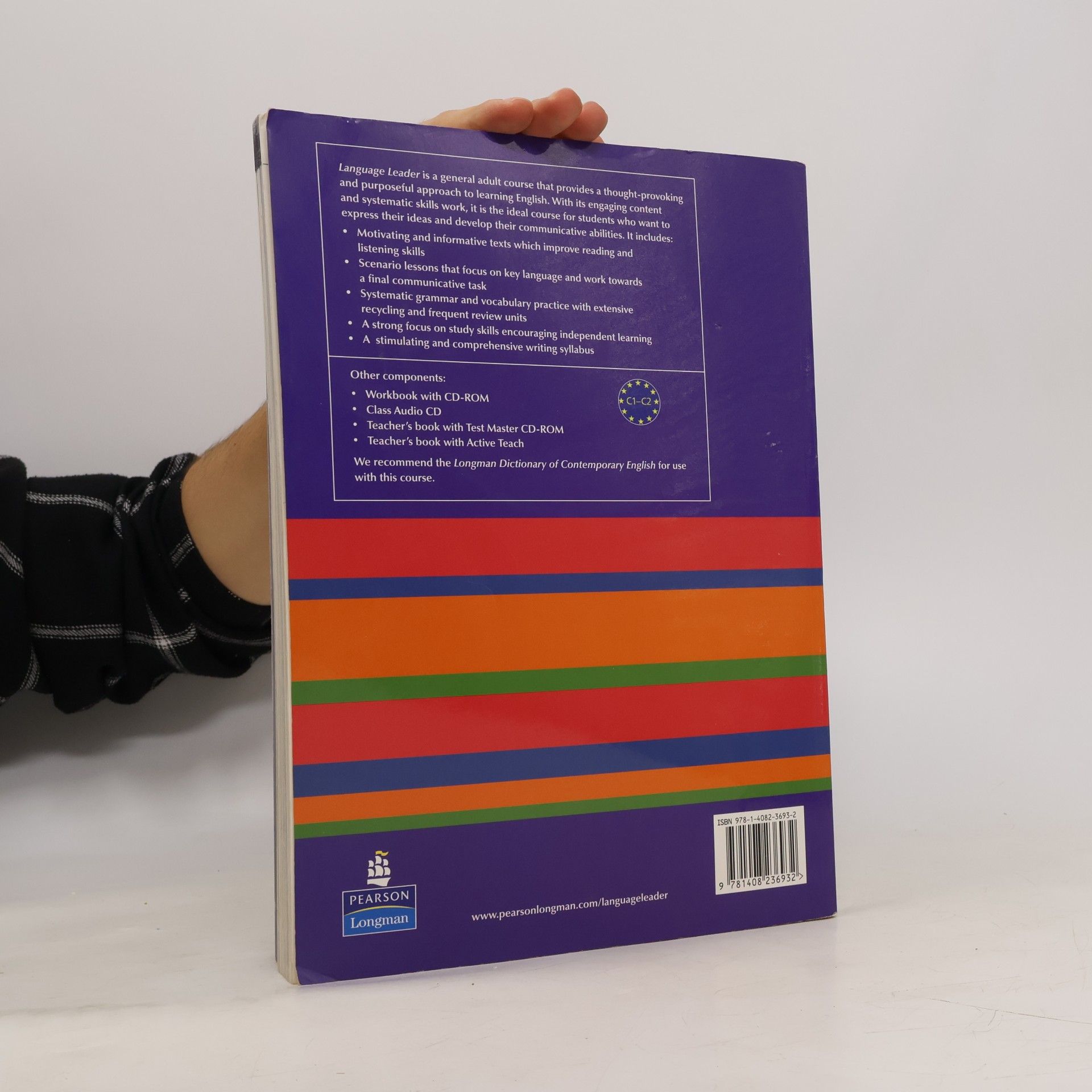 David Cotton Language Leader Advanced Coursebook and CD Rom Pack
