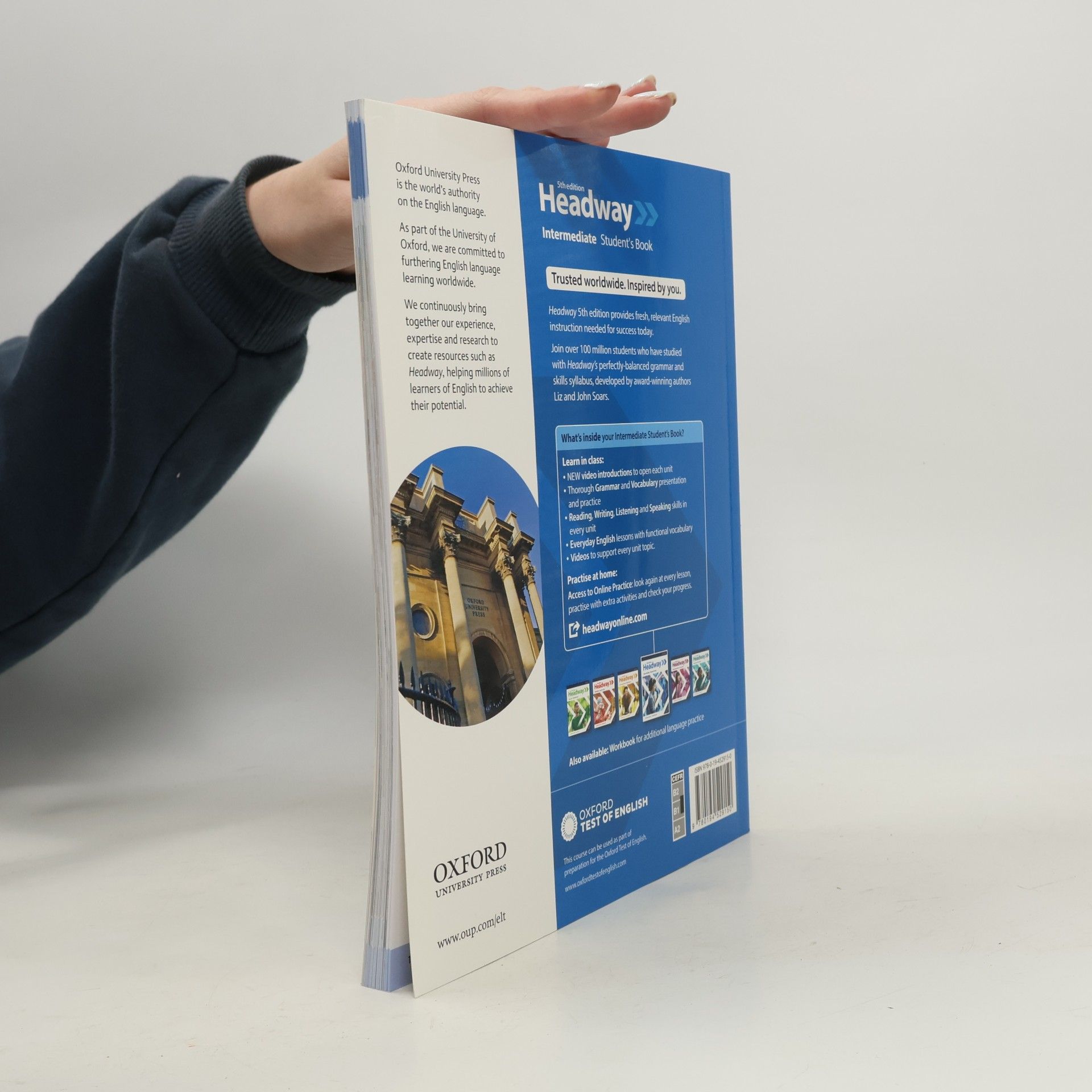 Autorenkollektiv New Headway Fifth Edition Intermediate Student's Book with Online Practice