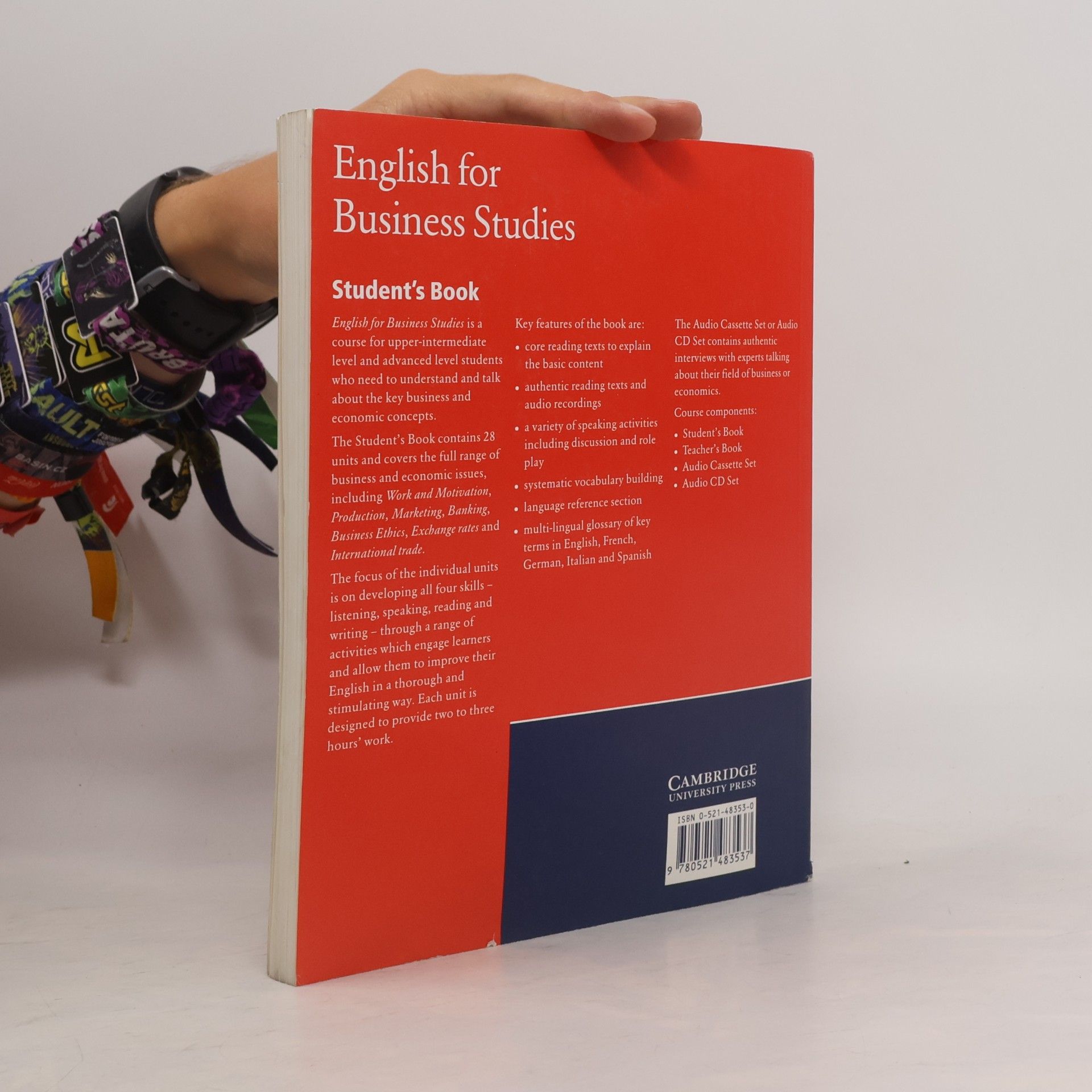 Ian MacKenzie English for business studies. A course for business studies and economics students. Student's book