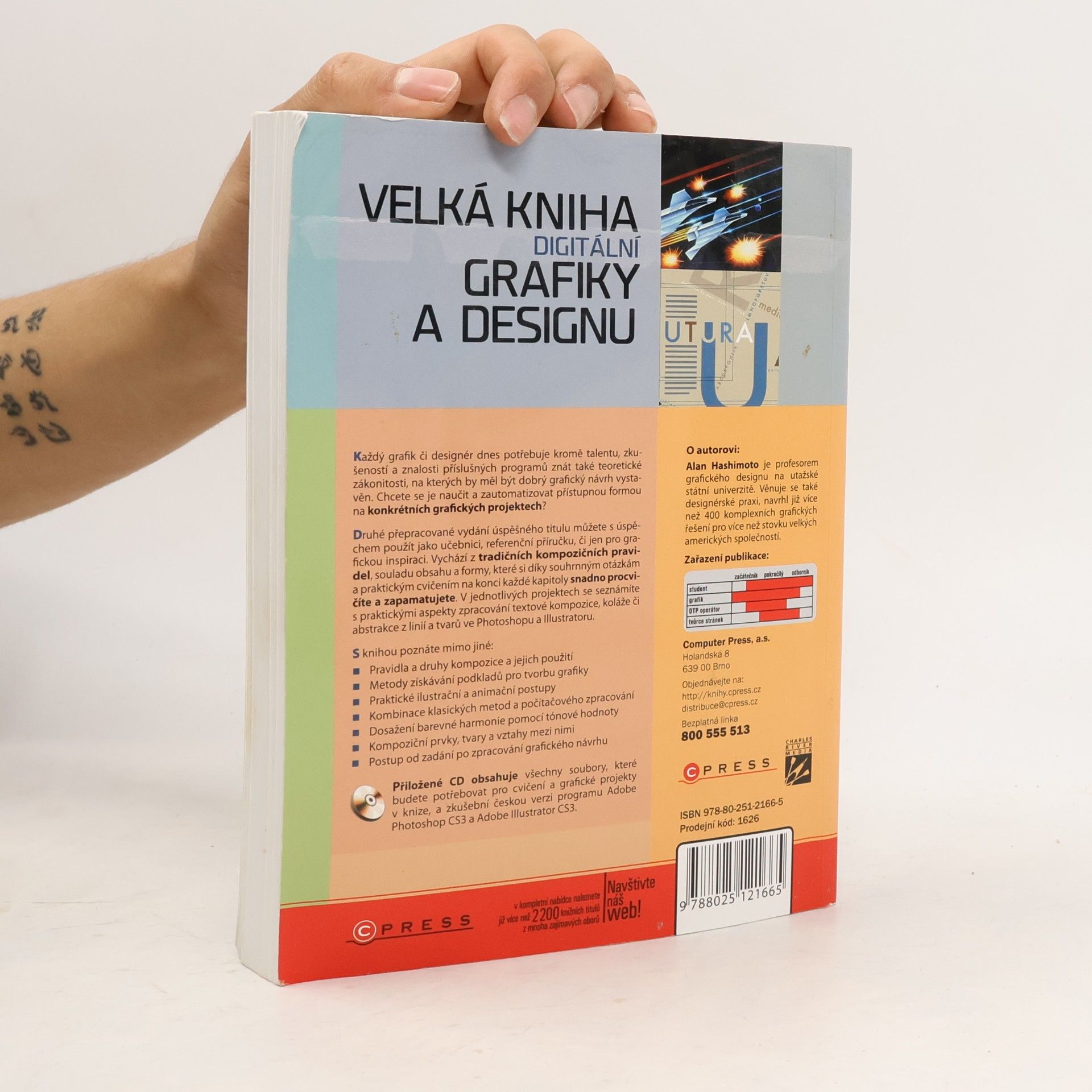 Alan Hashimoto Velká kniha digitální grafiky a designu