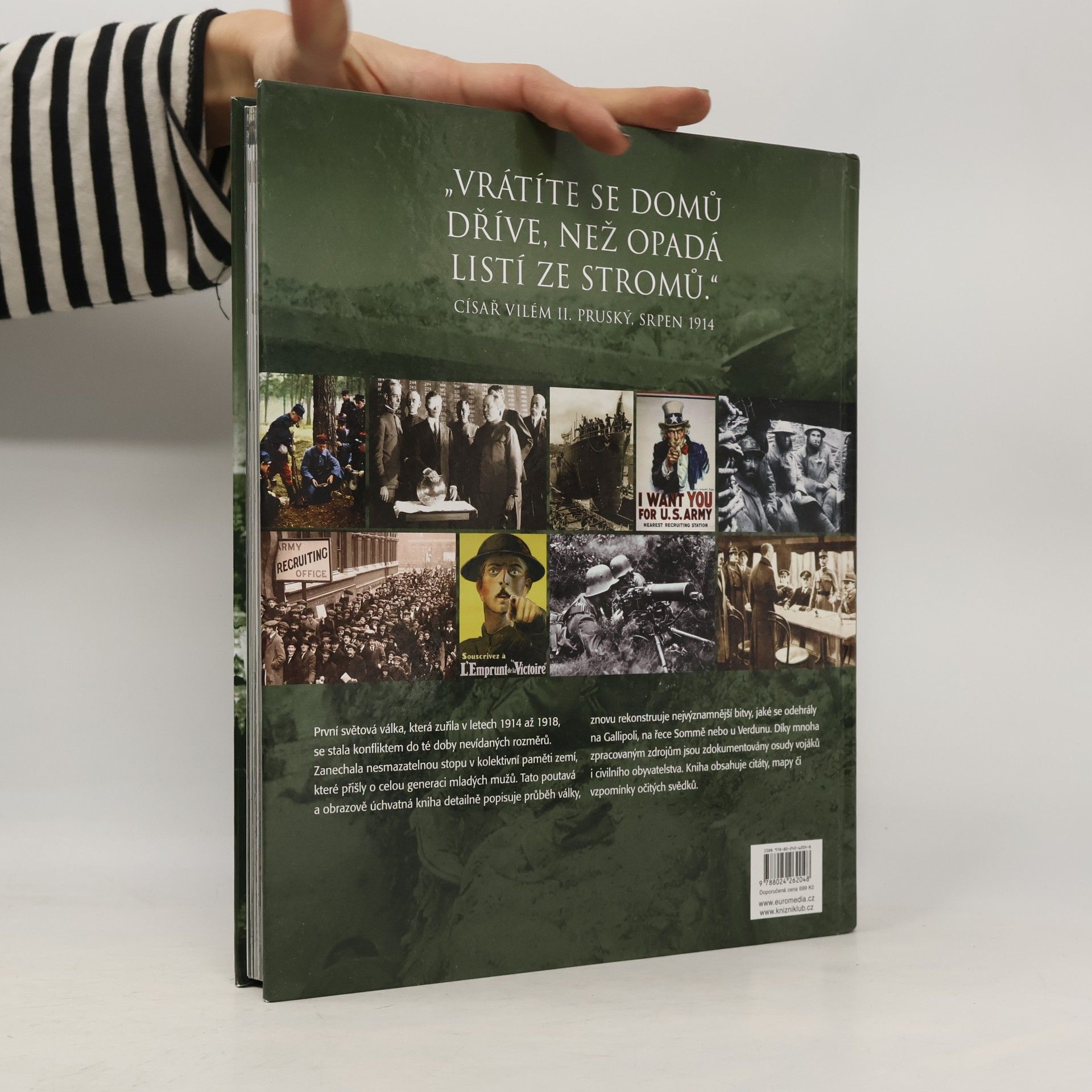 R. G. Grant První světová válka: Unikátní obrazový průvodce od Sarajeva k Versailles