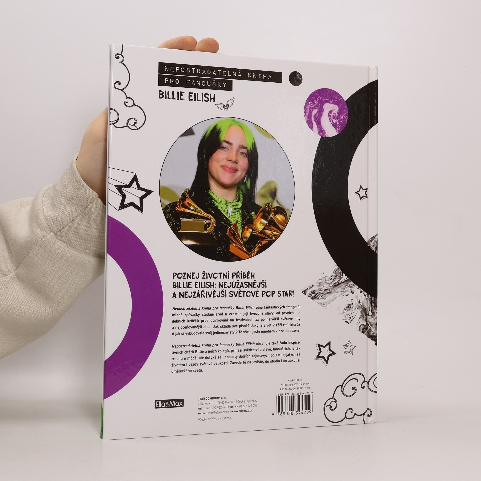 Malcolm Croft Billie Eilish: Nepostradatelná kniha pro fanoušky