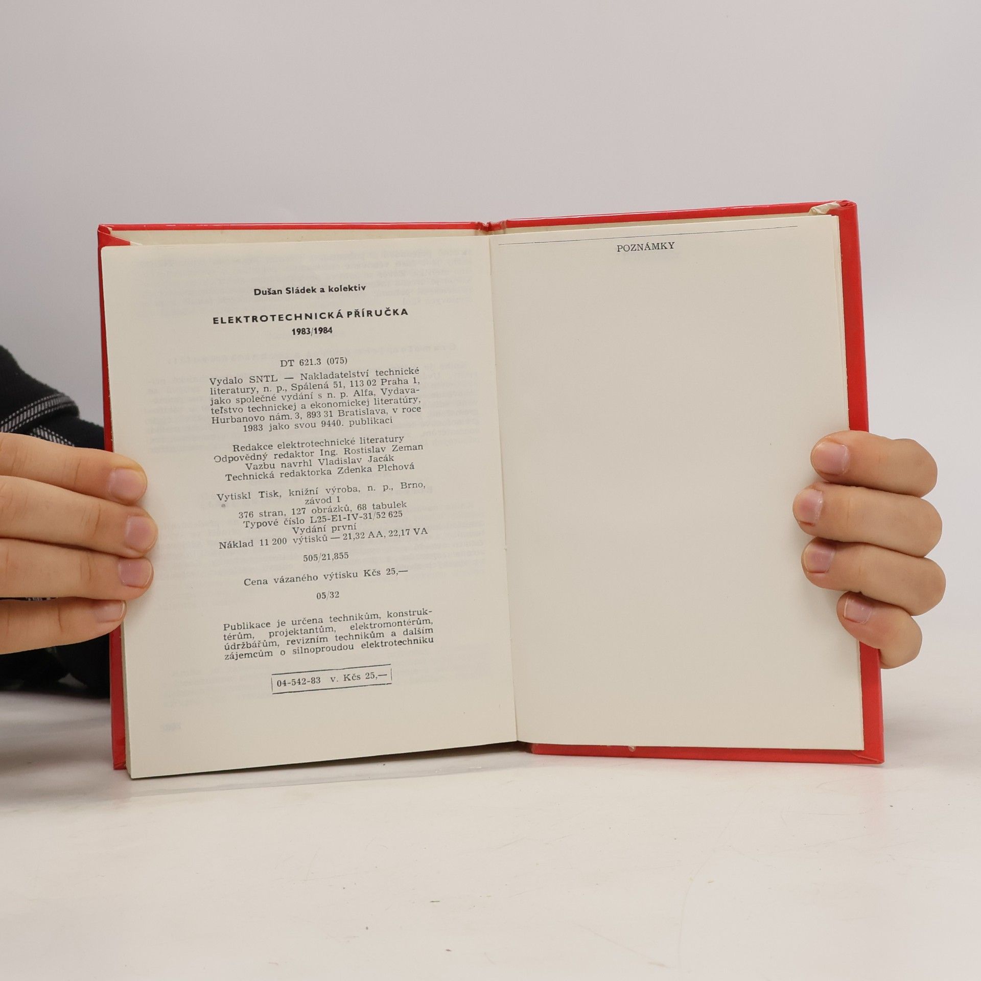 Dušan Sládek Elektrotechnická příručka 1983/84
