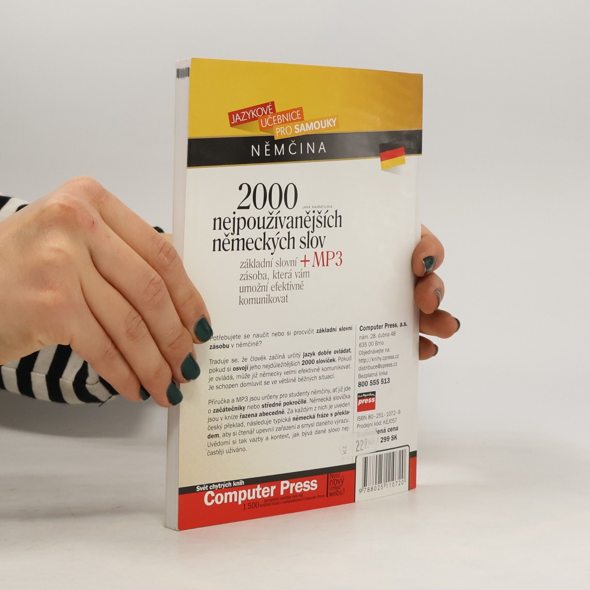 Jana Navrátilová 2000 nejpoužívanějších německých slov