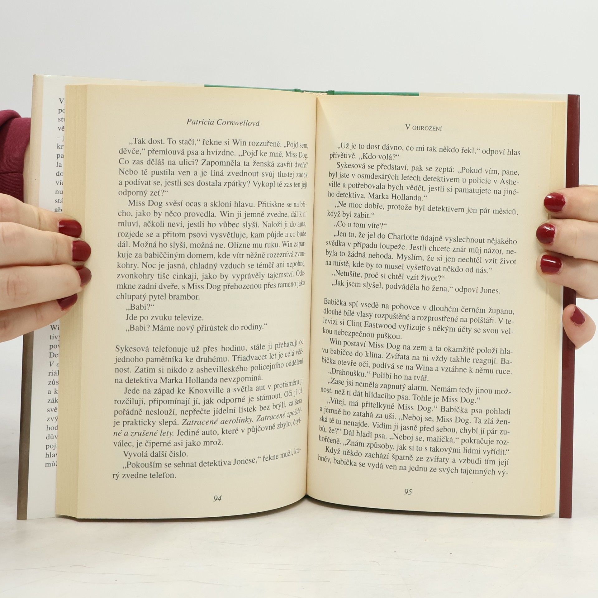 Patricia Cornwell V ohrožení