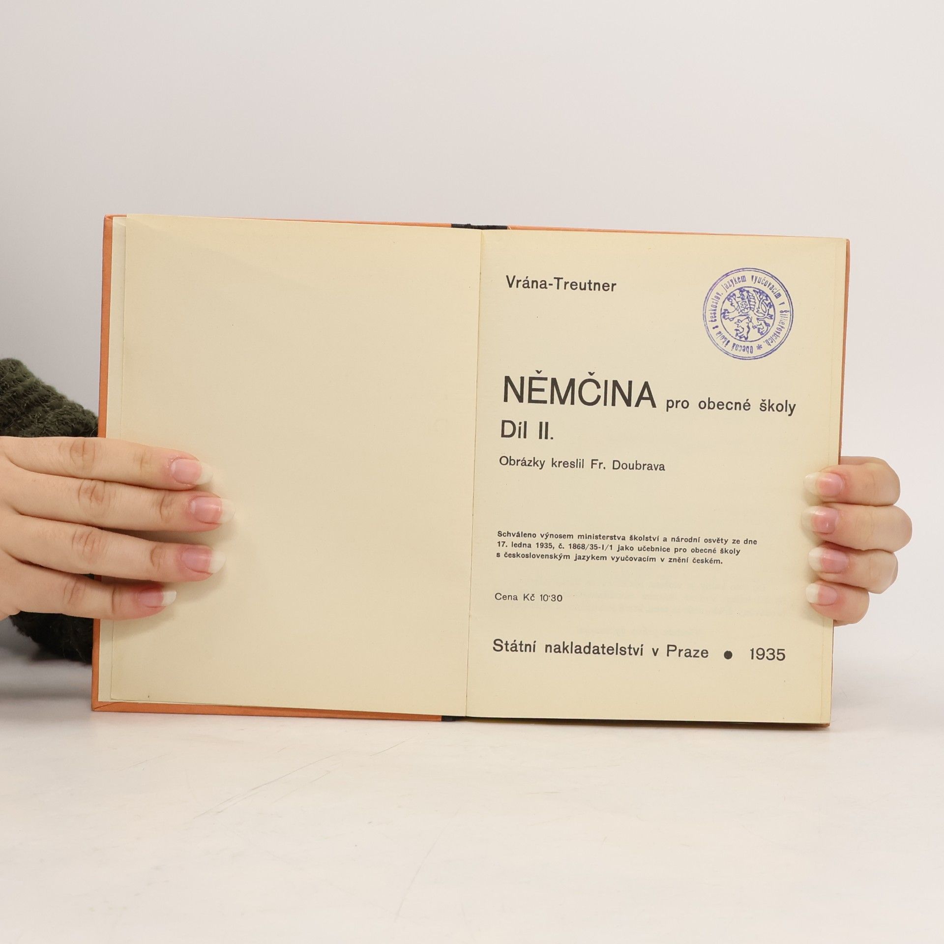 Vrána-Treutner Němčina pro obecné školy II