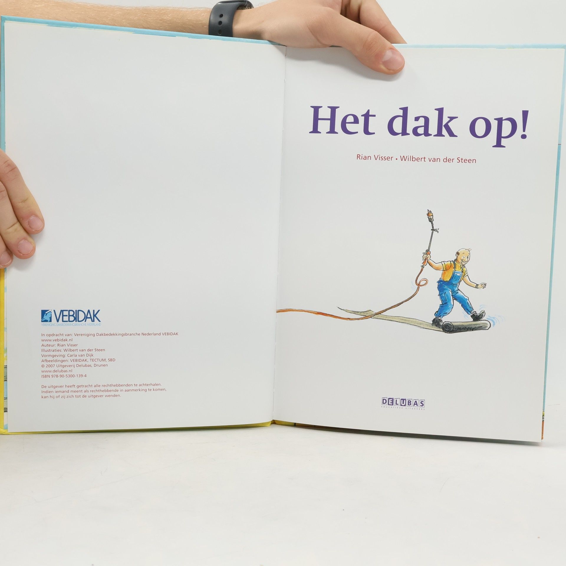 Rian Visser Het dak op! - druk 1
