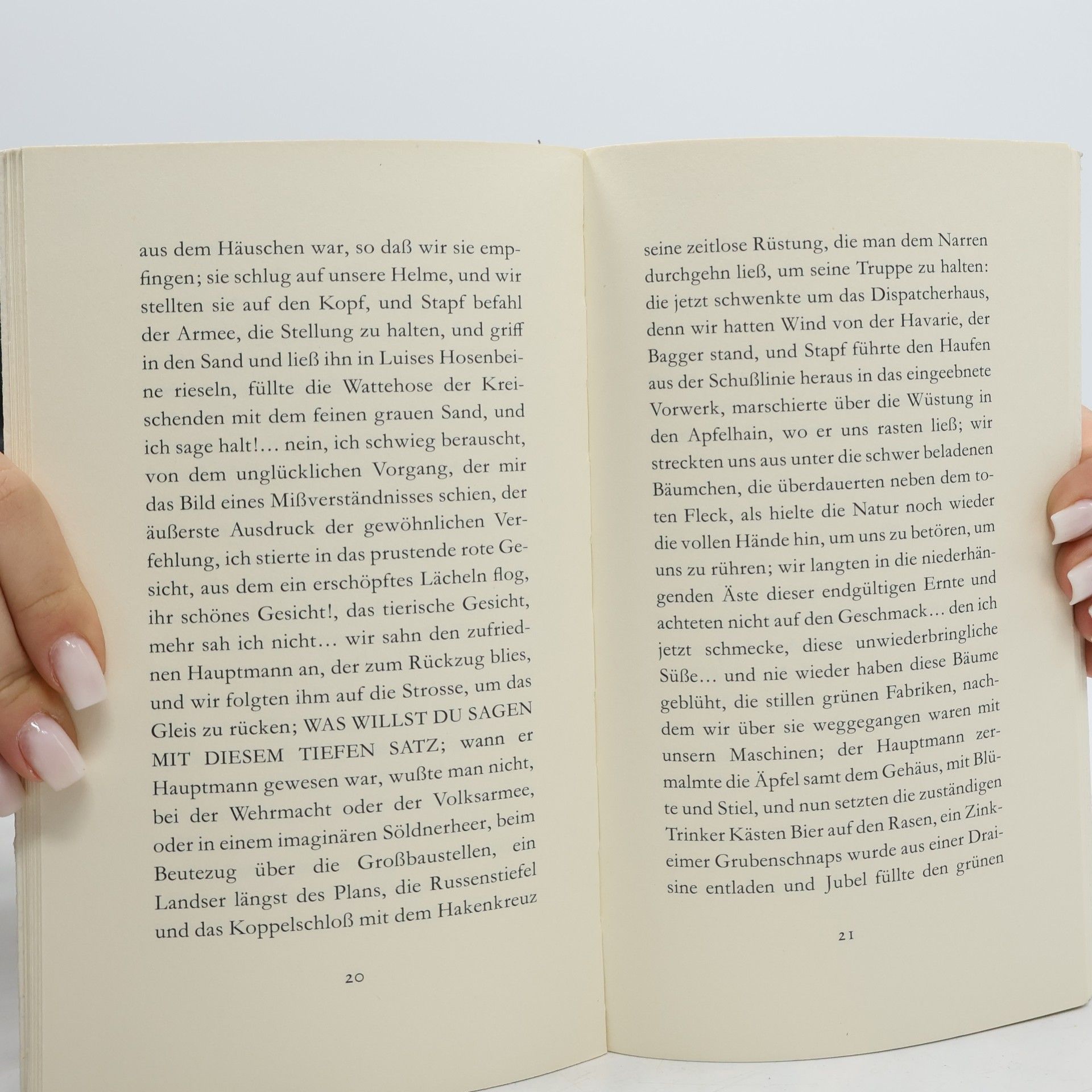 Volker Braun Bodenloser Satz