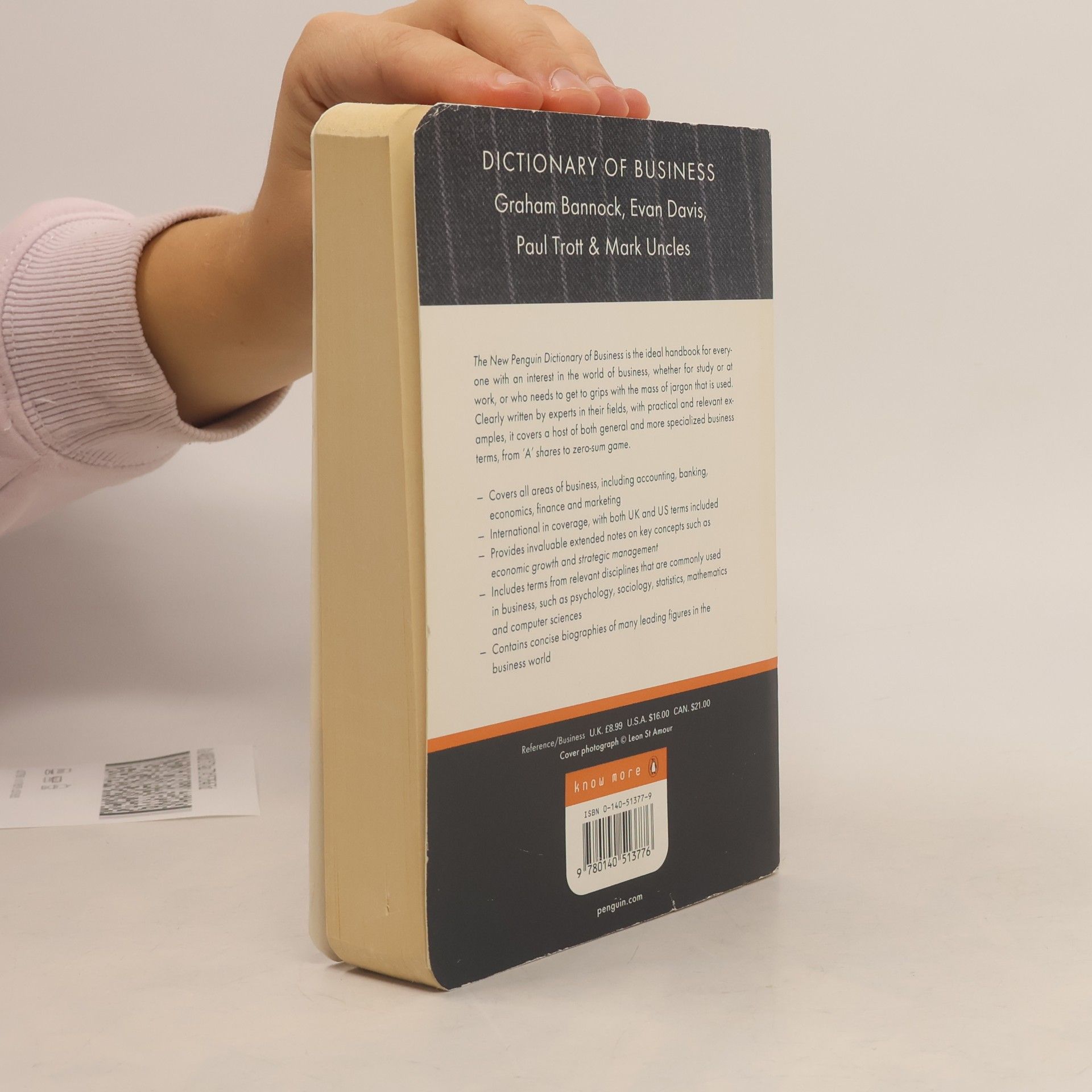 Graham Bannock The New Penguin Business Dictionary