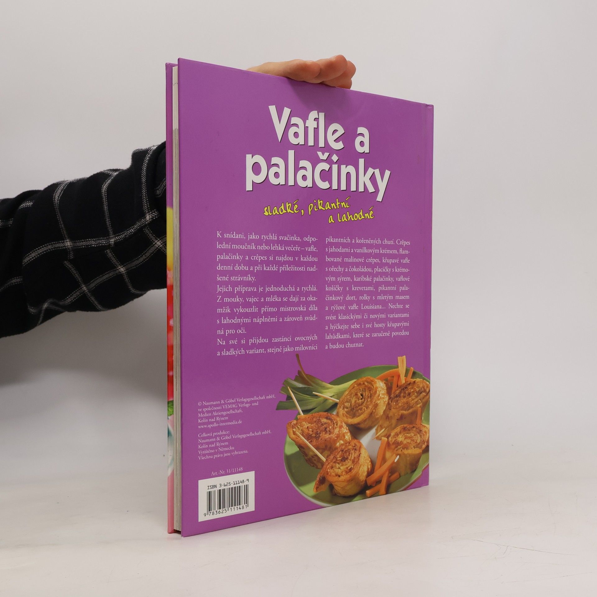 Kolektiv autorů Vafle a palačinky : sladké, pikantní a lahodné