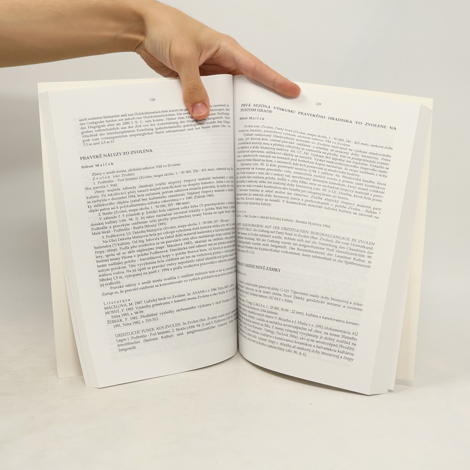 Various authors Archeologické výskumy a nálezy na Slovensku v roku 1994