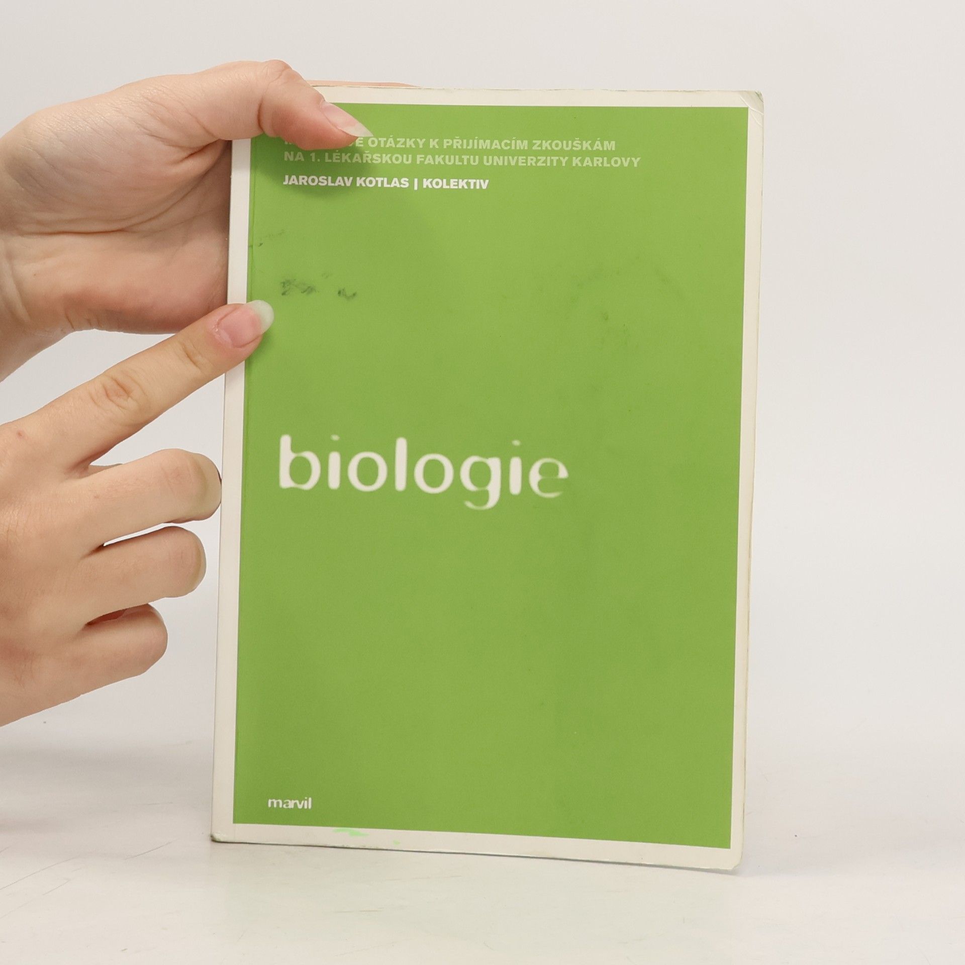 Jaroslav Kotlas Biologie. Modelové otázky k přijímacím zkouškám na 1. lékařskou fakultu UK