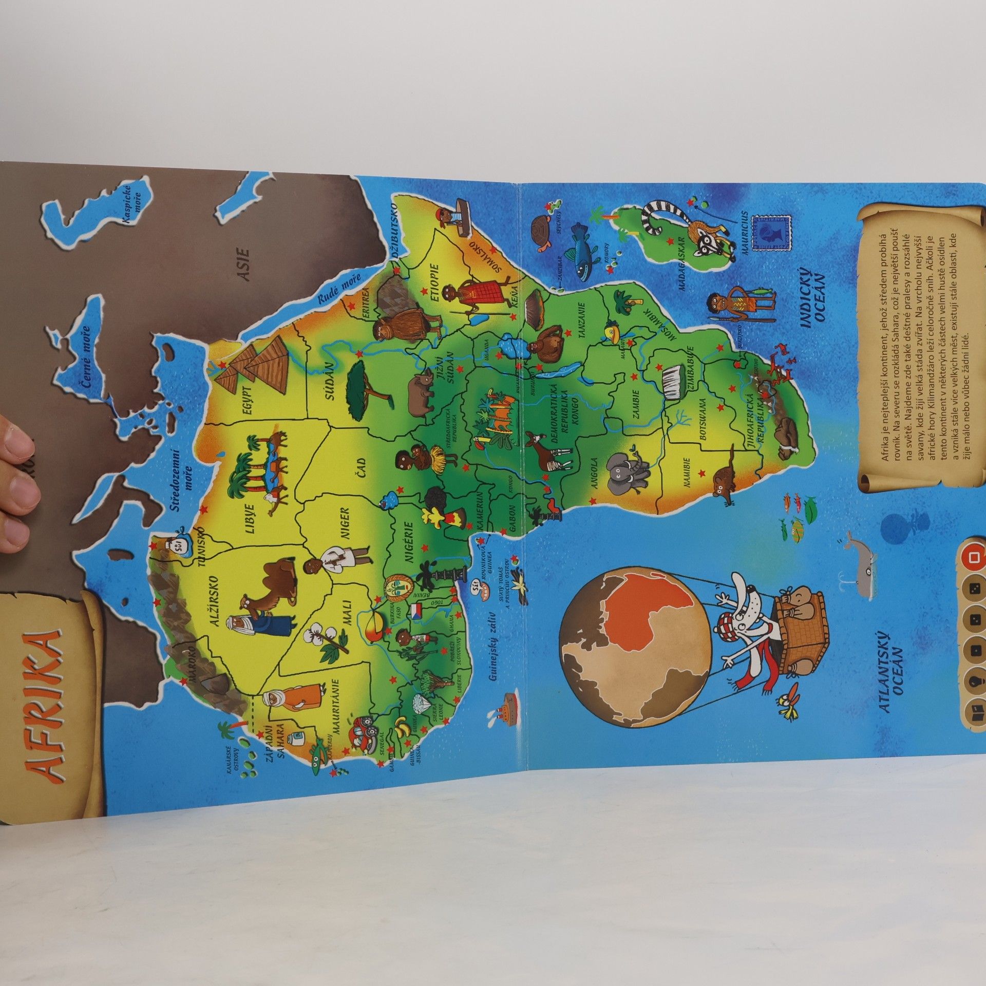 Bára Buchalová Atlas světa. Interaktivní mluvící kniha