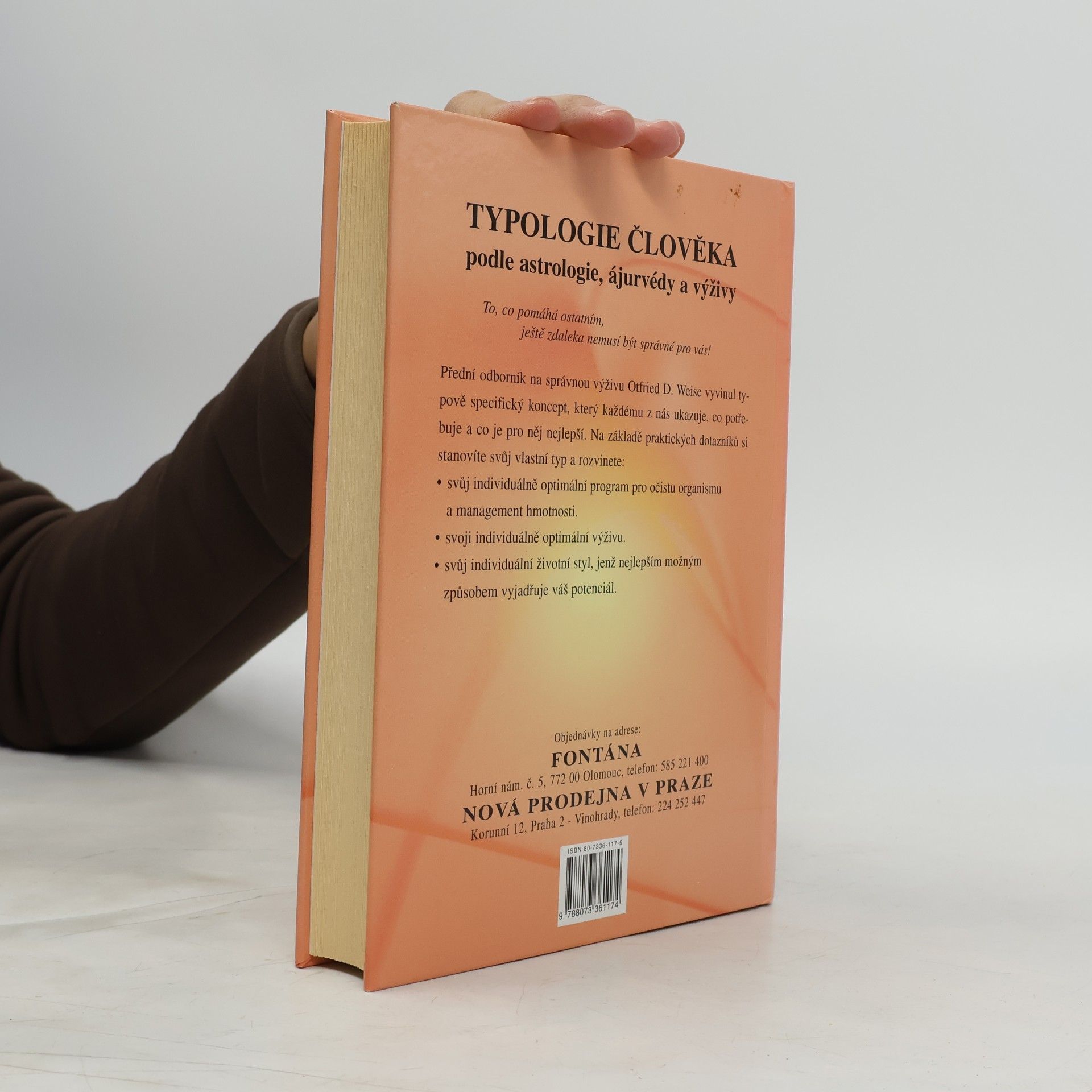 Otfried Weise Typologie člověka podle astrologie, ájurvédy a výživy