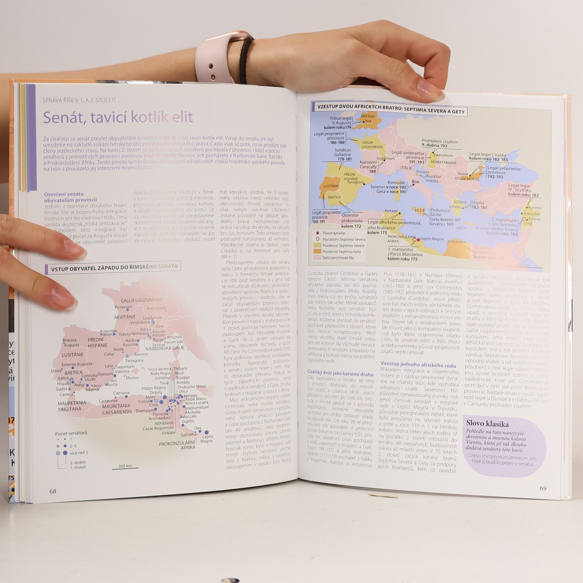 Christophe Badel Atlas římské říše: Budování říše a období rozmachu: 300 př. n. l. – 200 n. l.
