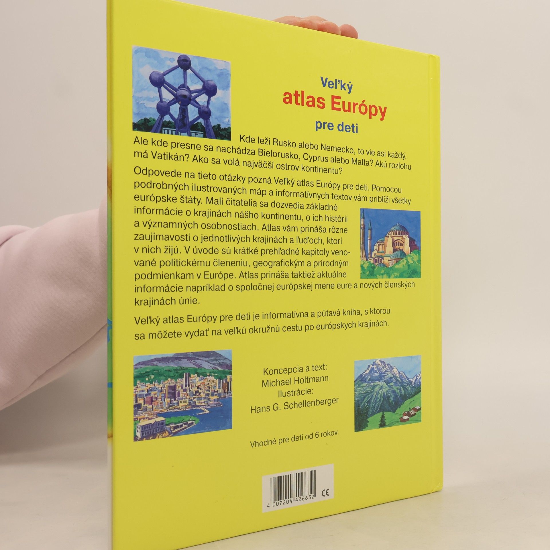 Michael Holtmann Veľký atlas Európy pre deti
