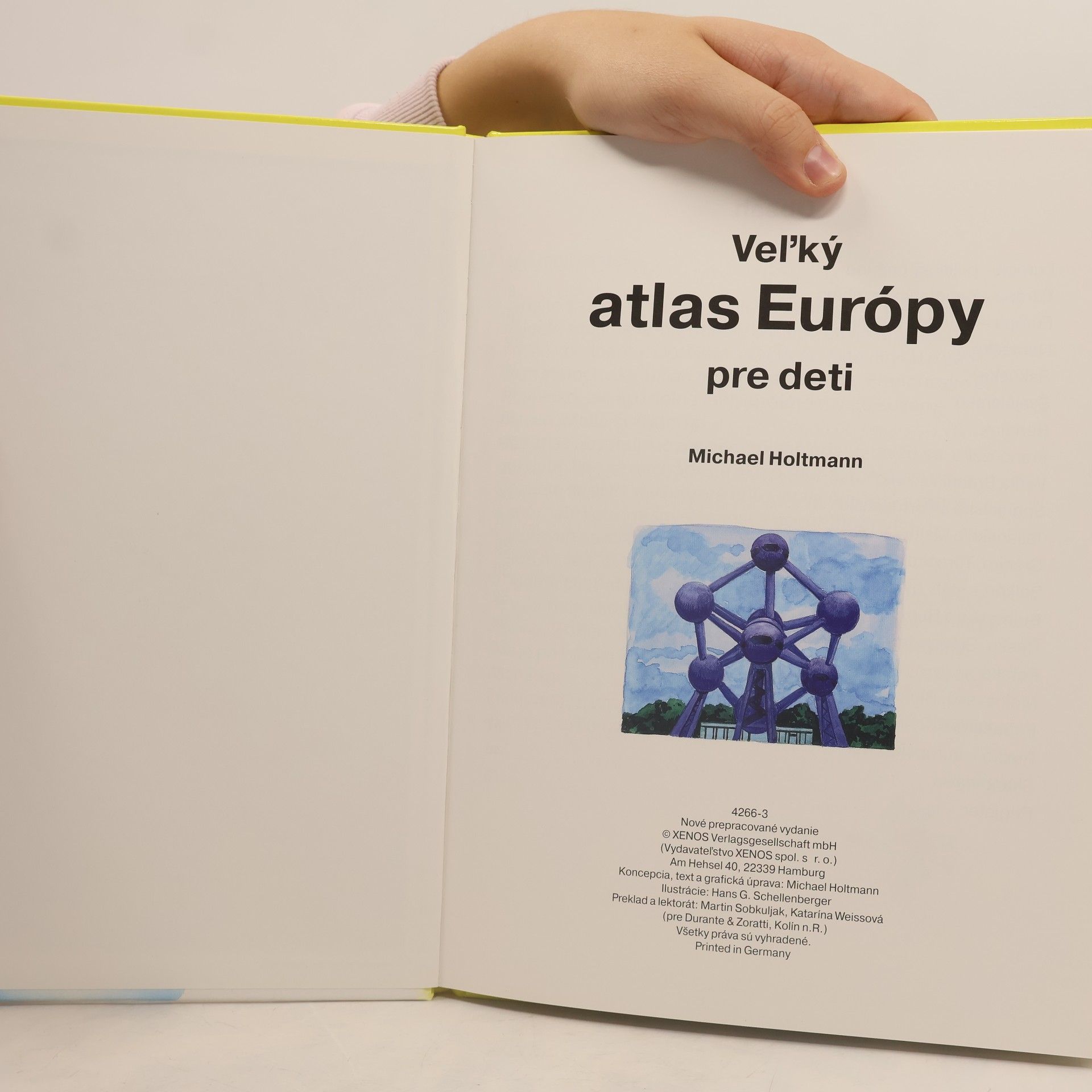 Michael Holtmann Veľký atlas Európy pre deti