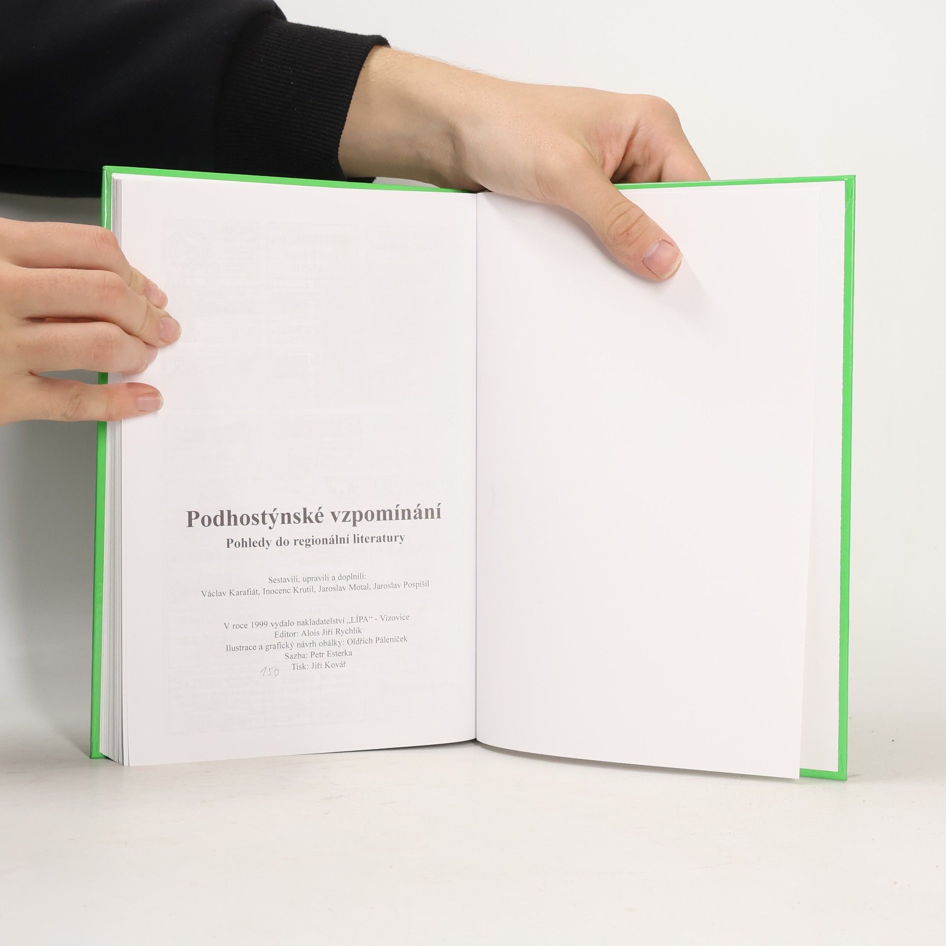 Various authors Podhostýnské vzpomínání : pohledy do regionální literatury